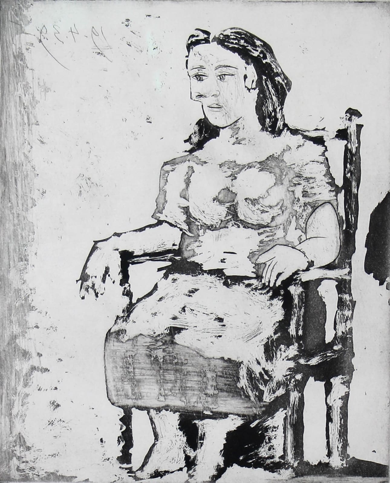 Pablo Picasso, Femme au Fauteuil: Dora Maar, 1939
