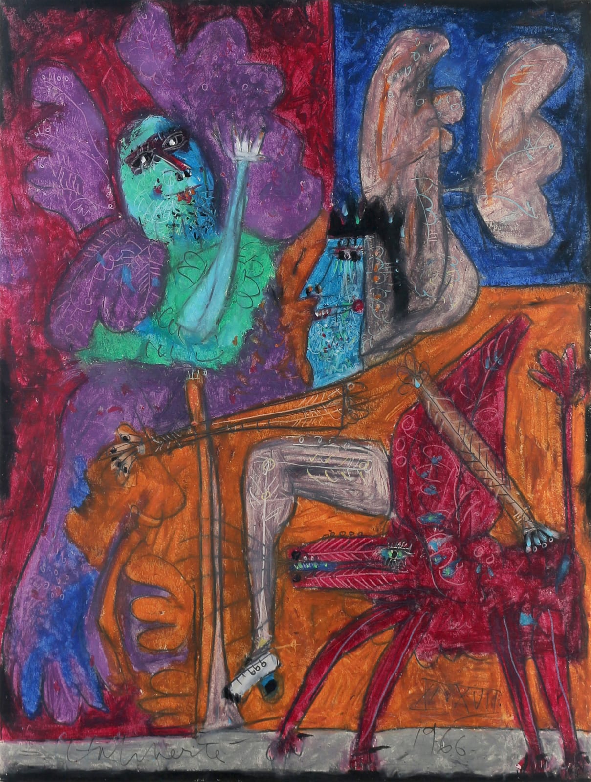 Norman Laliberté, Untitled (Abstract), 1966