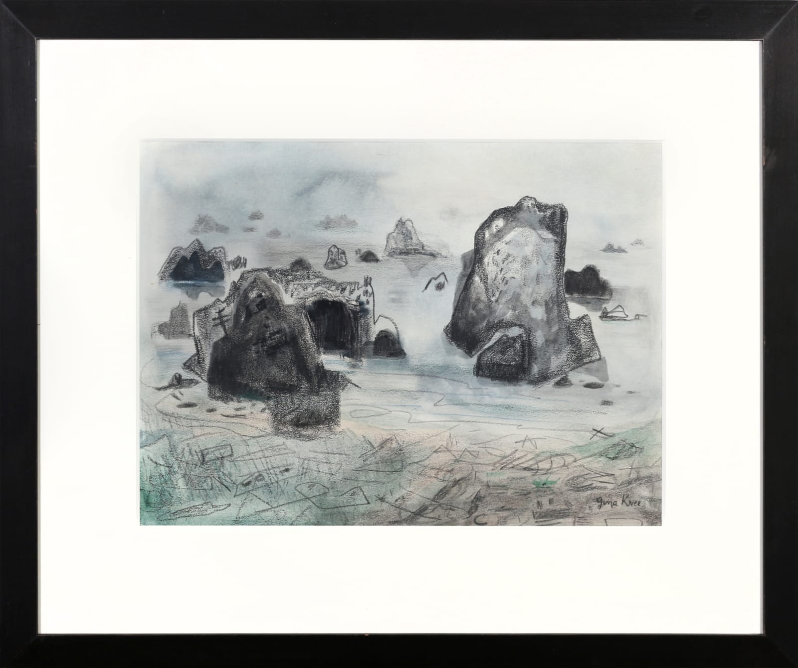 Gina Knee, Oregon Coast, 1954