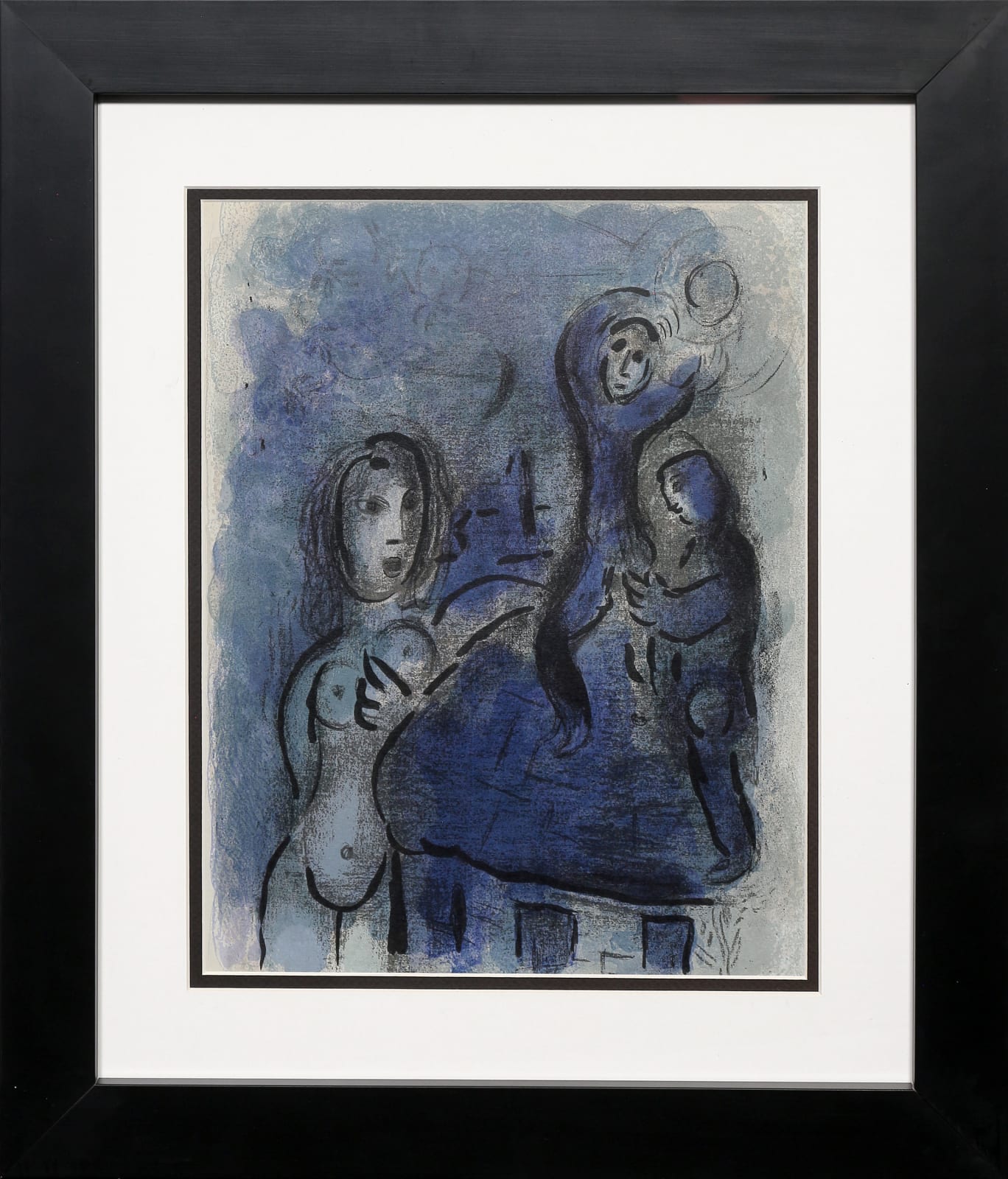 Marc Chagall, Rahab and the Spies of Jericho, 1960