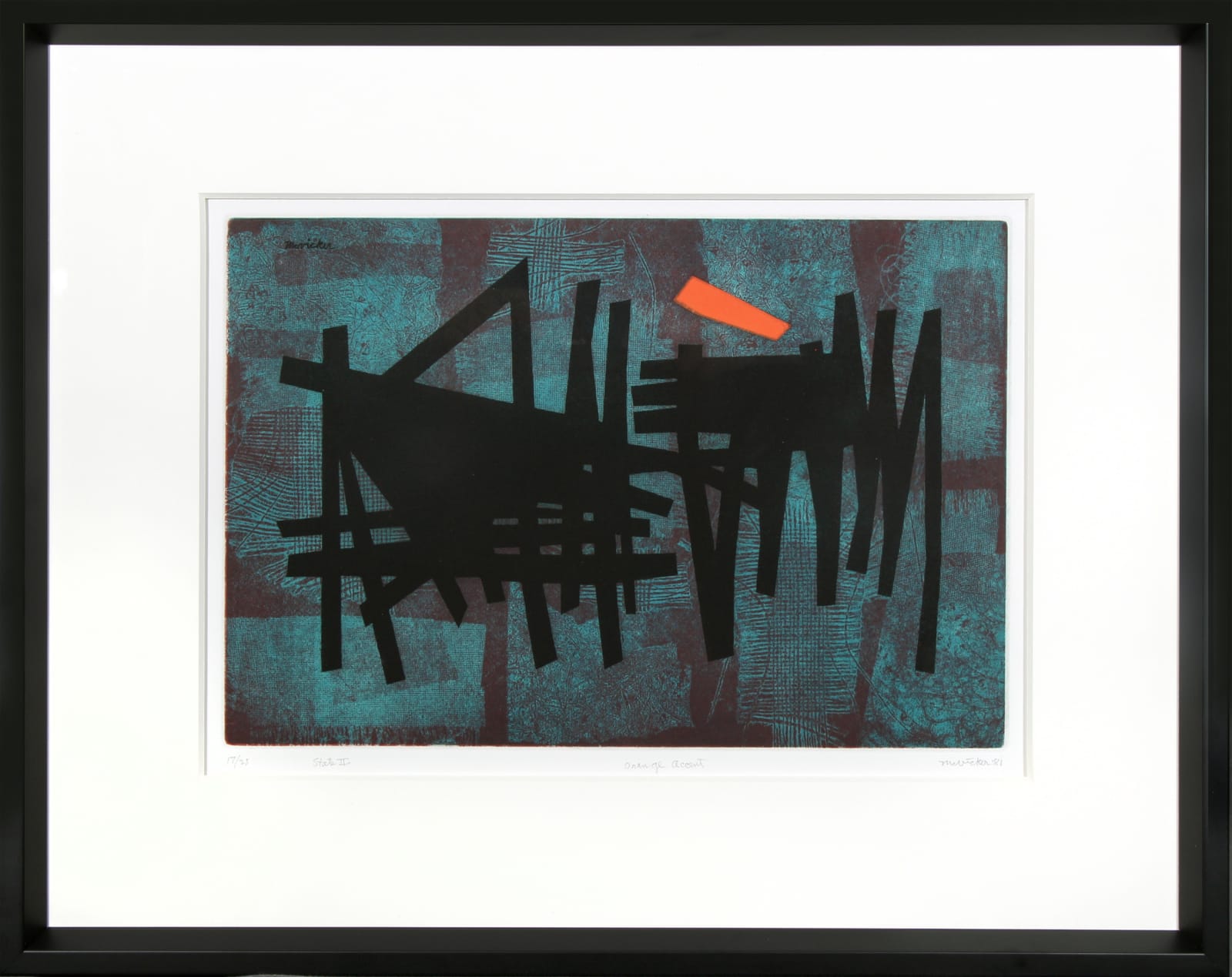 J. Jay McVicker, Blue Ambiance II, 1995