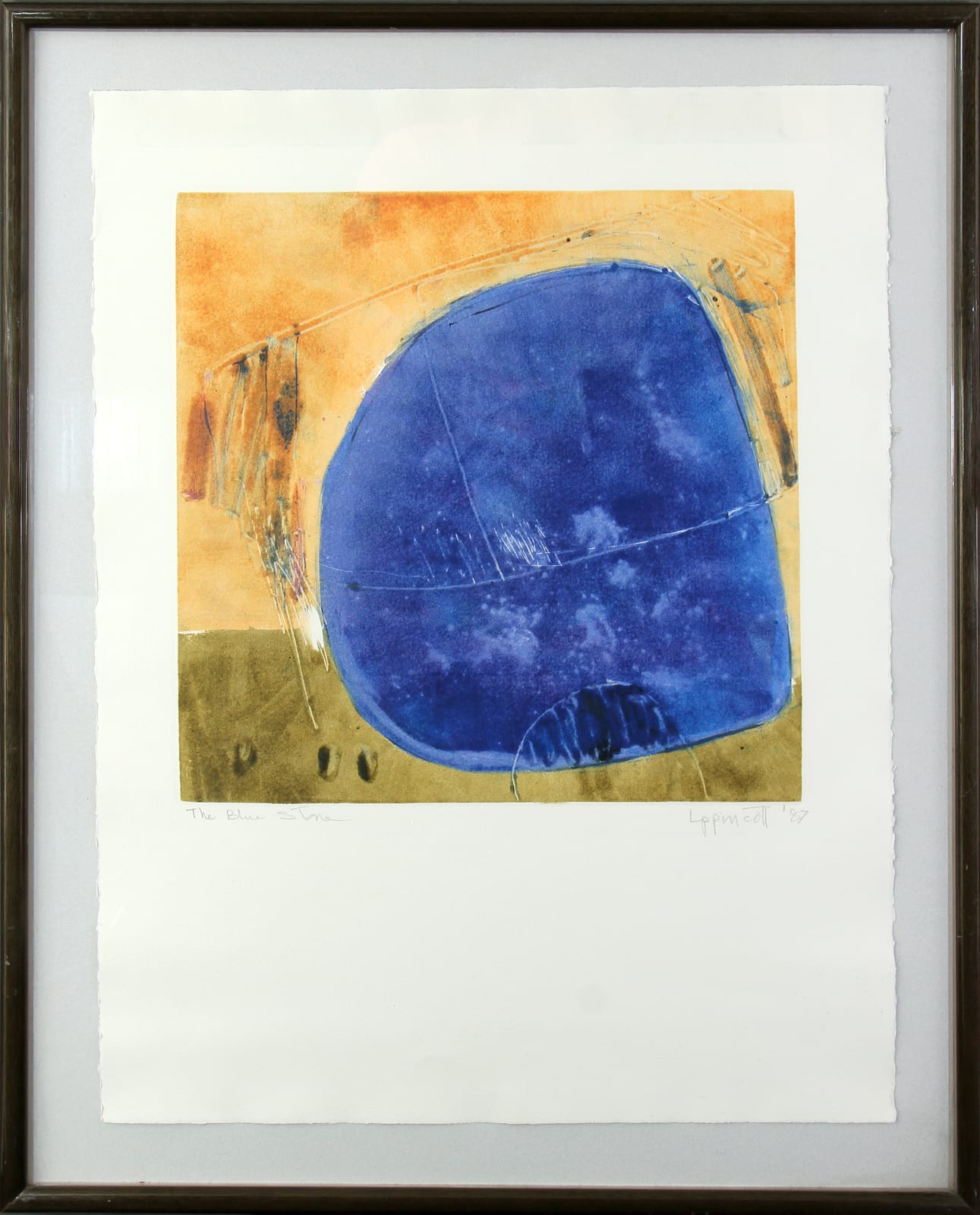 Janet Lippincott, The Blue Stone, 1987