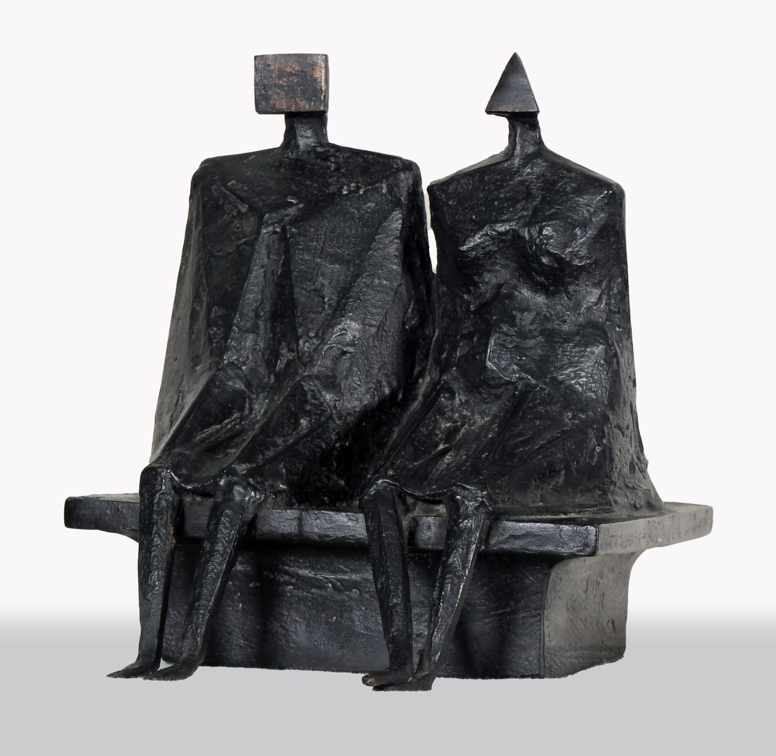 Lynn Chadwick, Untitled (Sitting Couple), 1986/88