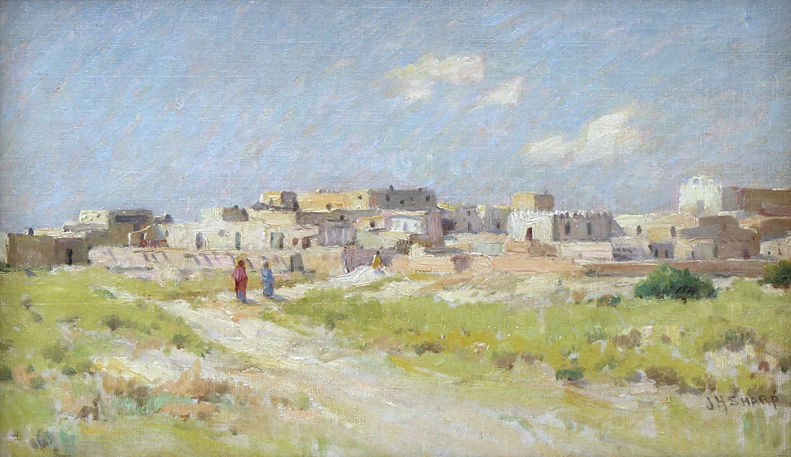 Joseph Henry Sharp, Pueblo of Laguna, NM, n.d.