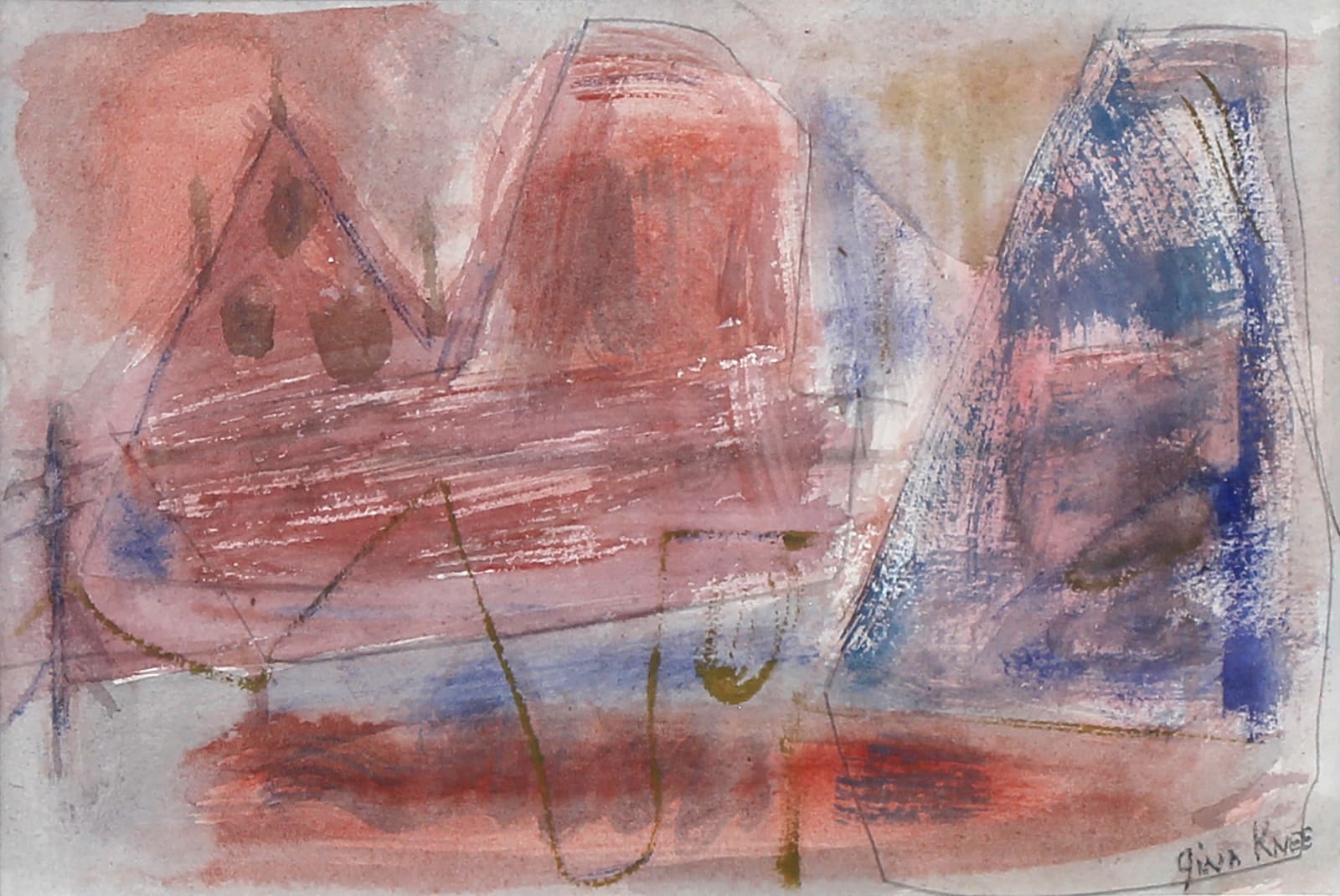 Gina Knee, Untitled (Abstraction Santa Fe), 1942