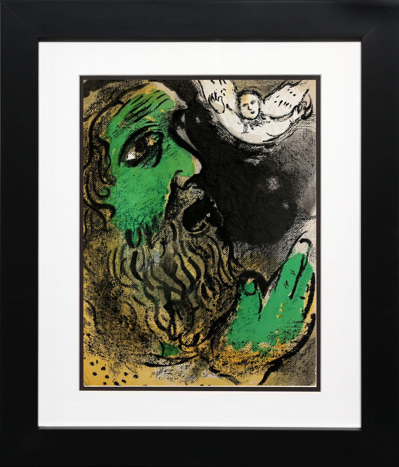 Marc Chagall, Job en priéres, 1960