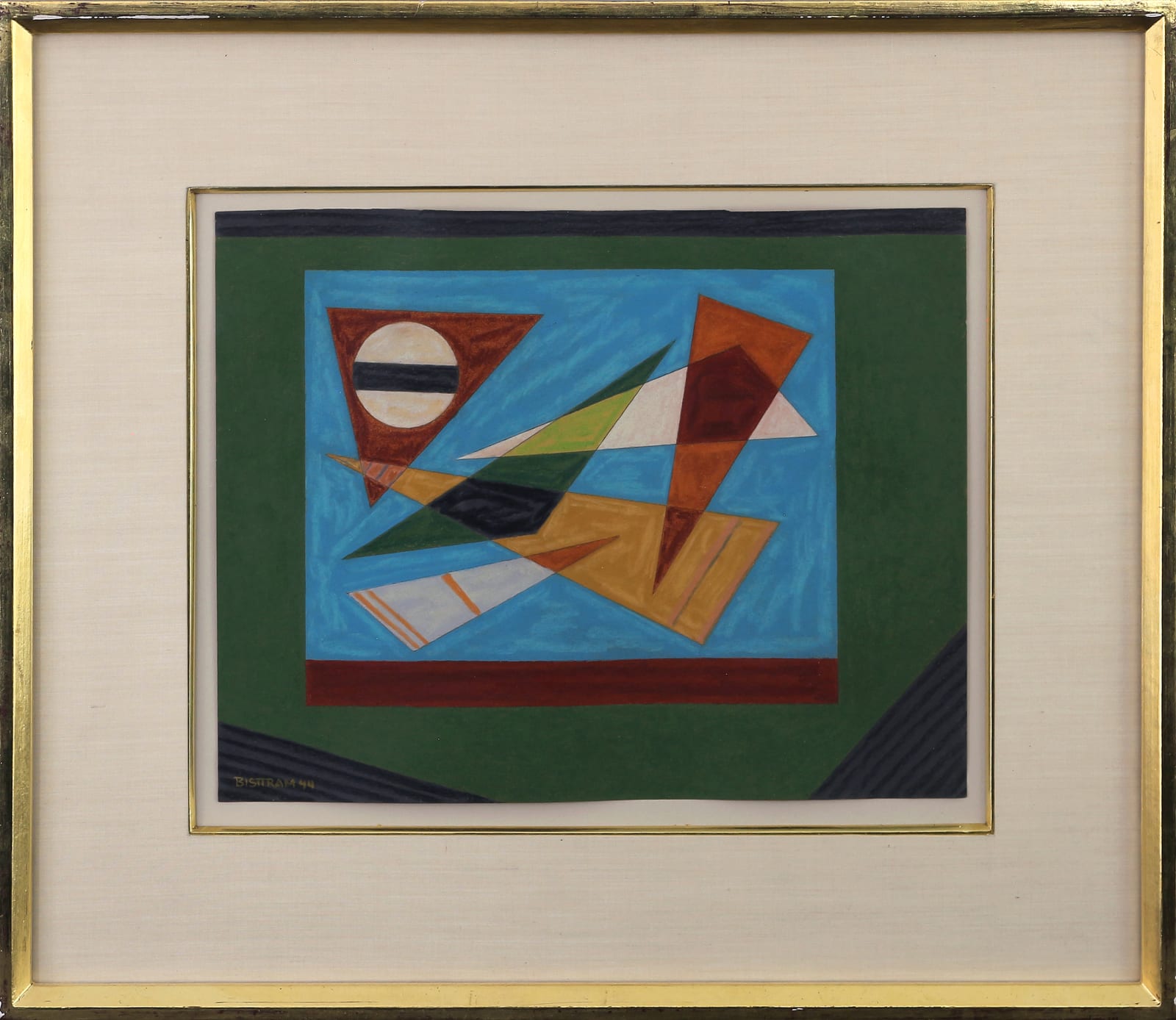 Emil Bisttram, Whirling Rectangles, 1944