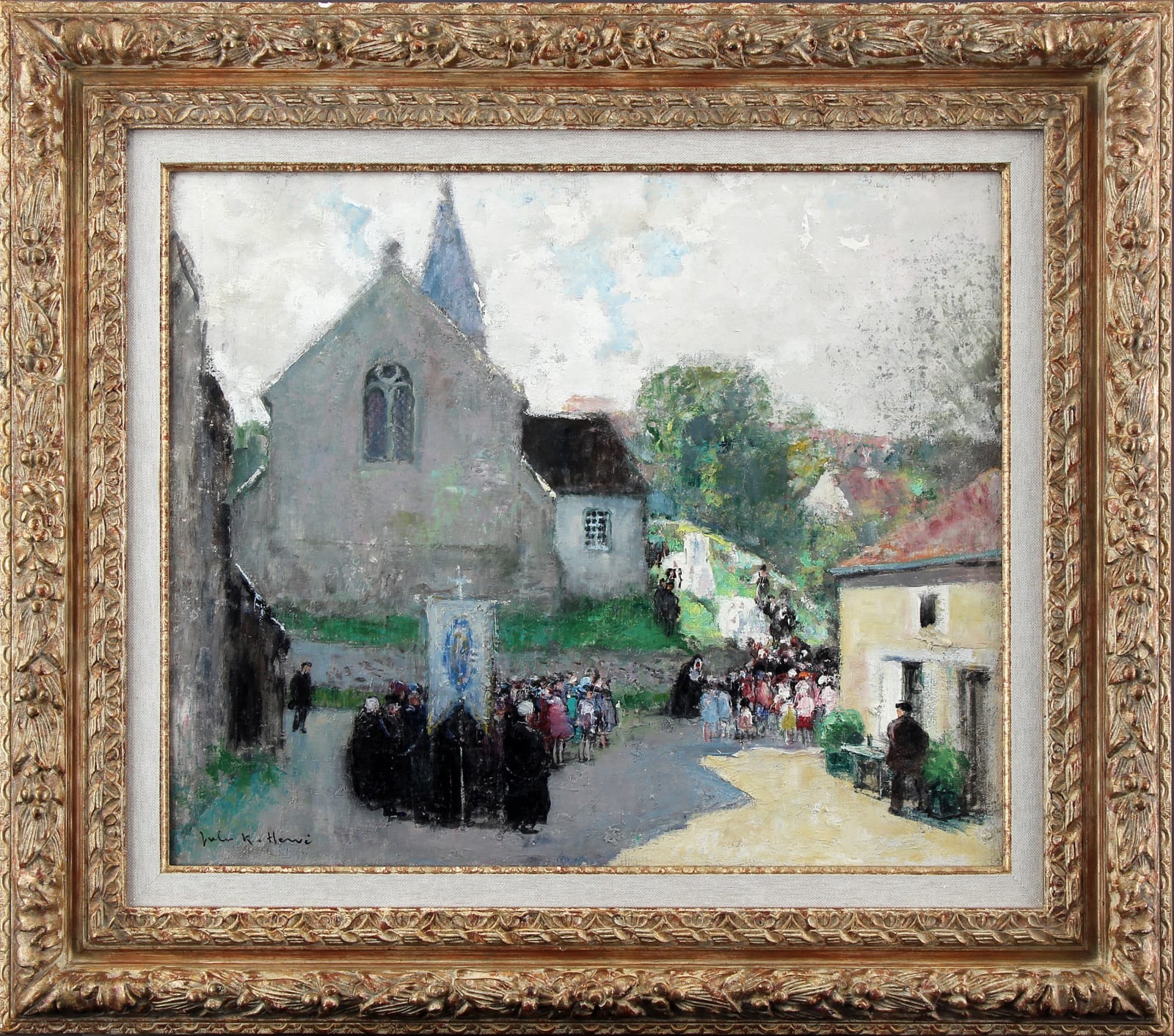 Jules Rene Herve Mariage au Village n.d. Matthews Gallery