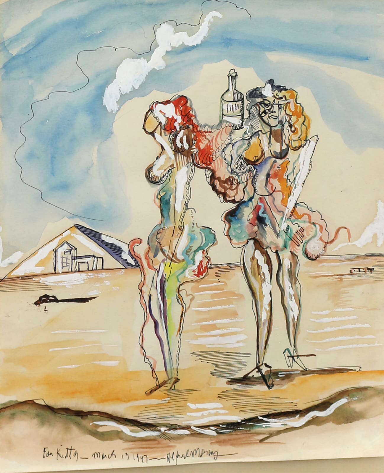 Alfred Morang, Abstract for Kitty, 1947