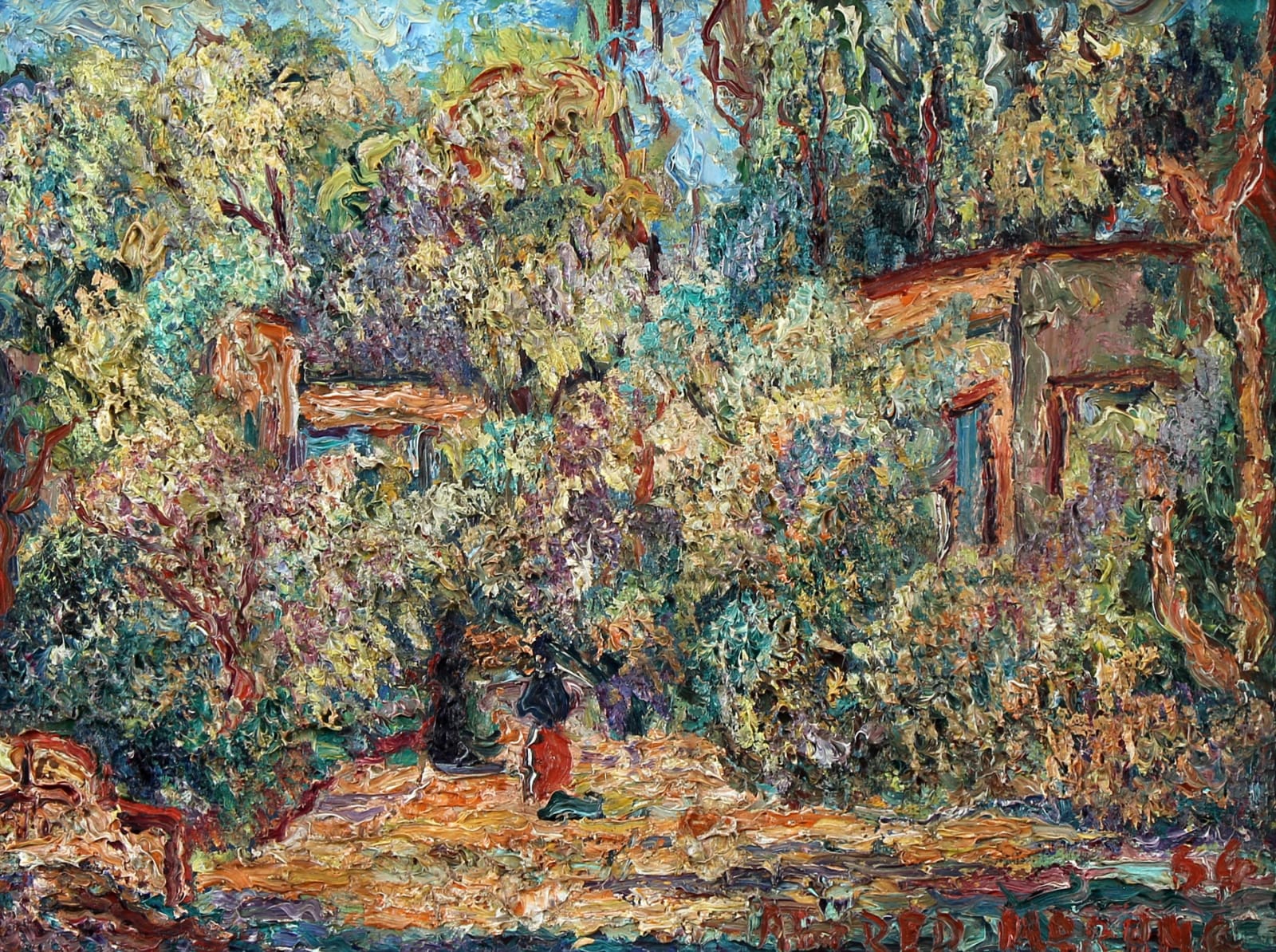 Alfred Morang, Southwest Landscape, 1956