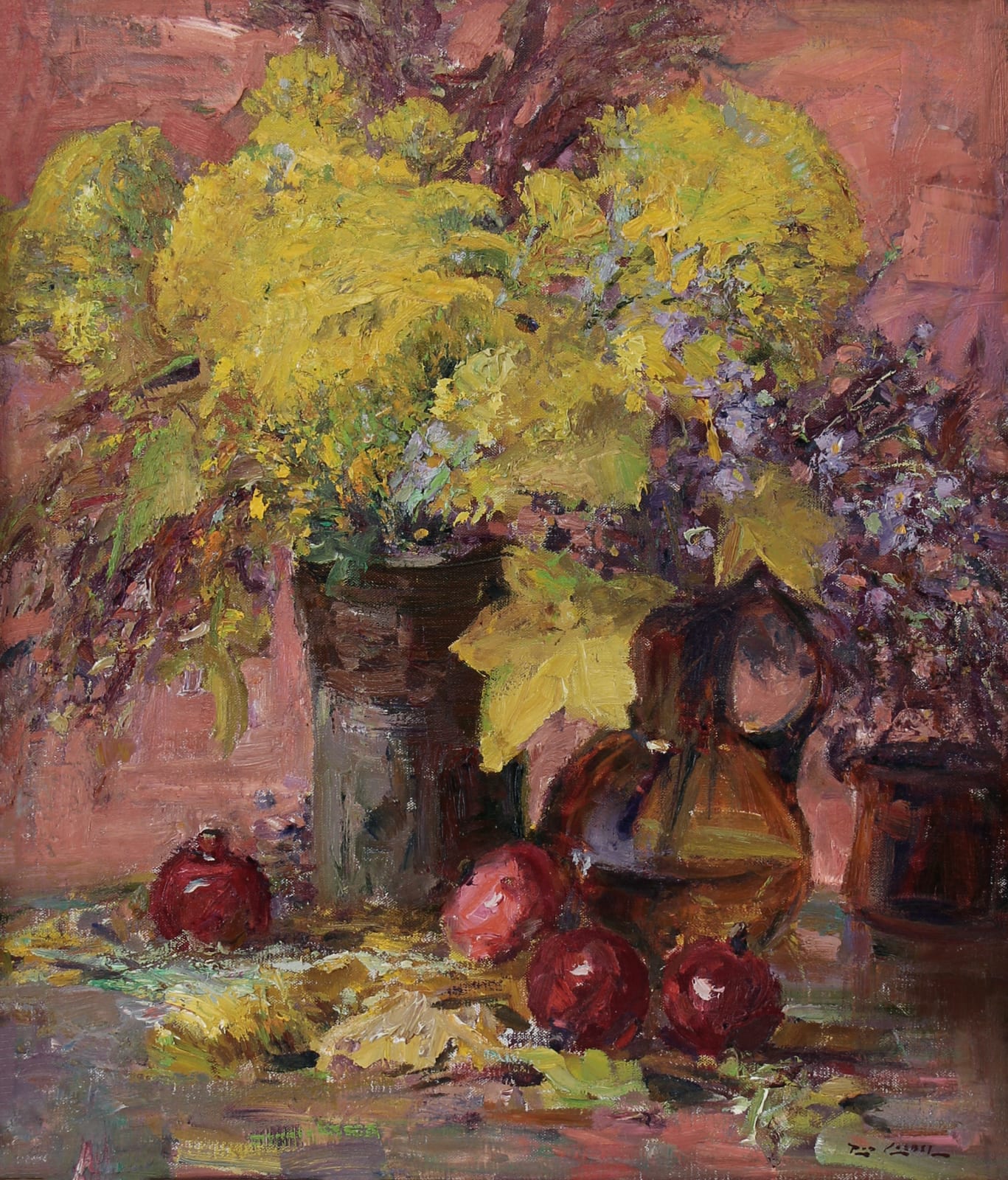 Rod Goebel, Chamisa and Pomegranates, n.d.