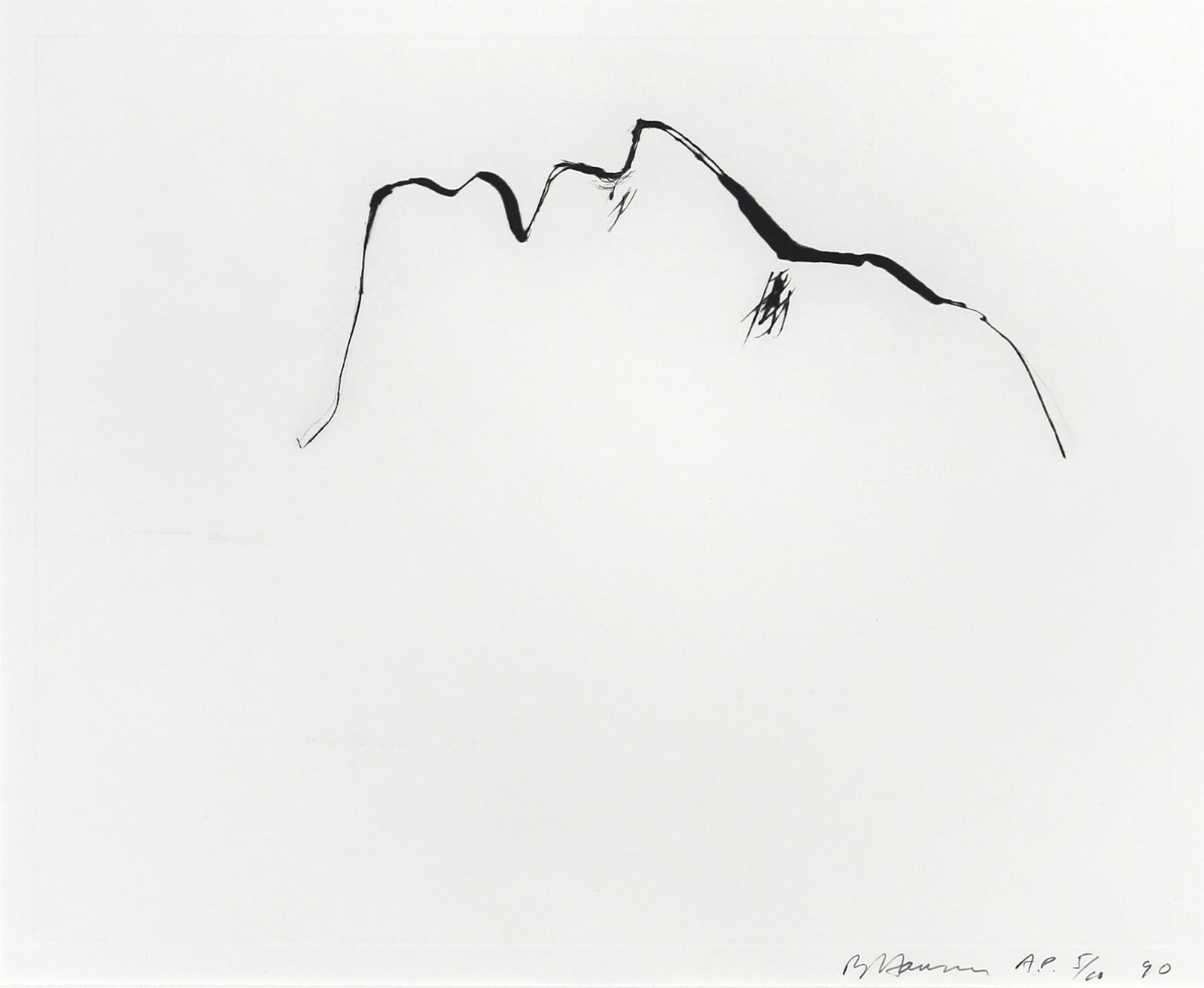 Bruce Nauman, Floating Head, 1990