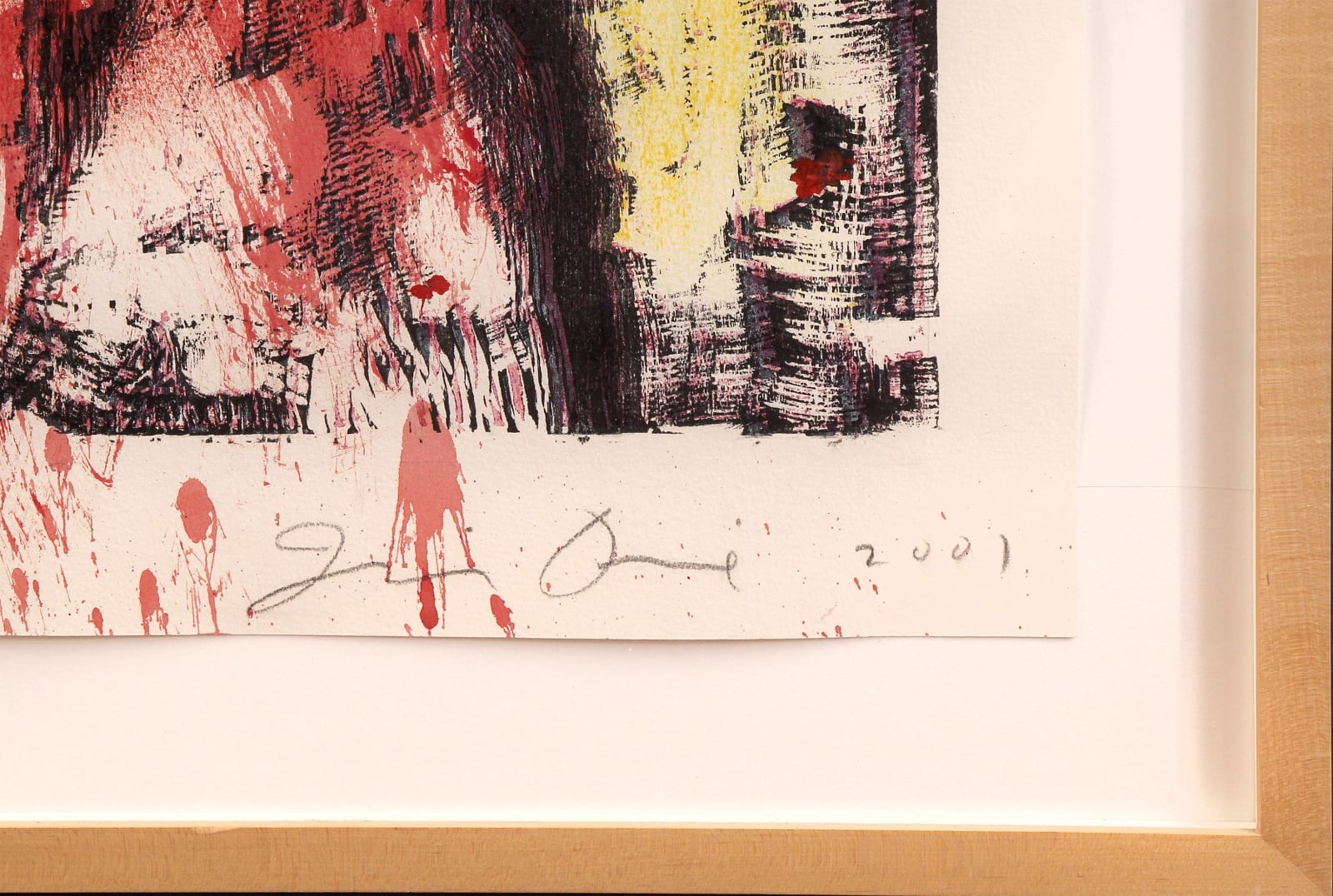 Jim Dine, Singing and Printing, 2001