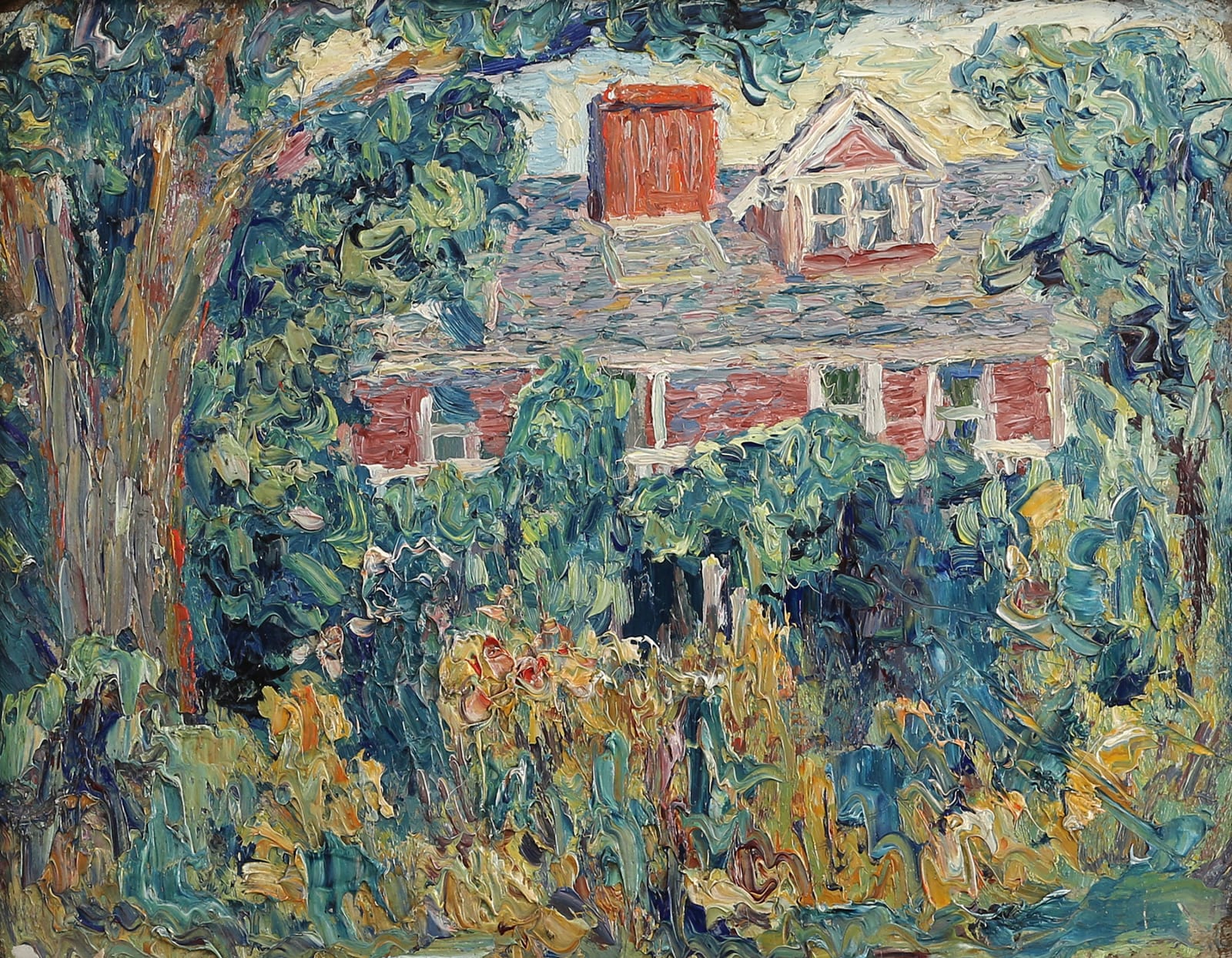 Alfred Morang, Red House, n.d.