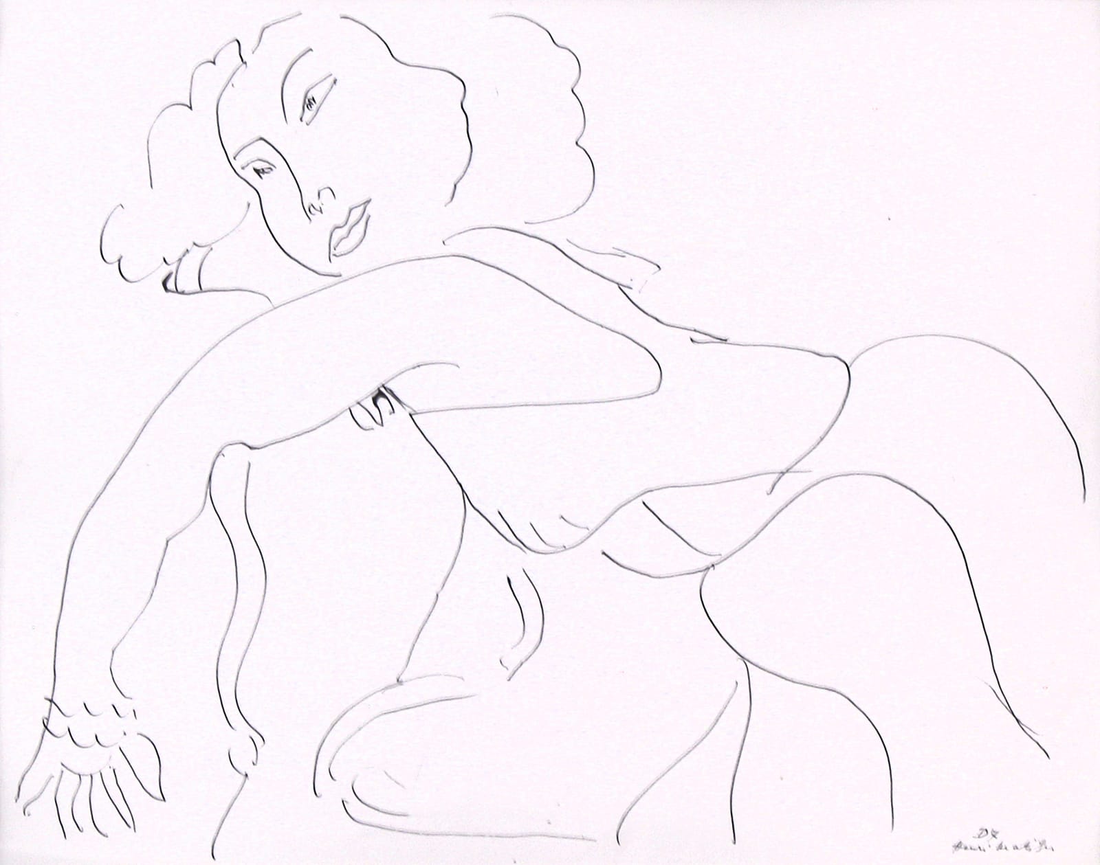 Henri Matisse, Untitled (Reclining Woman), n.d.