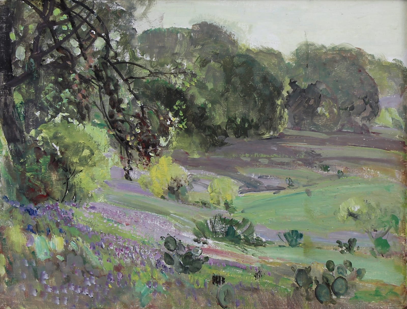 Frederick William Becker, Lavender Meadow, n.d.