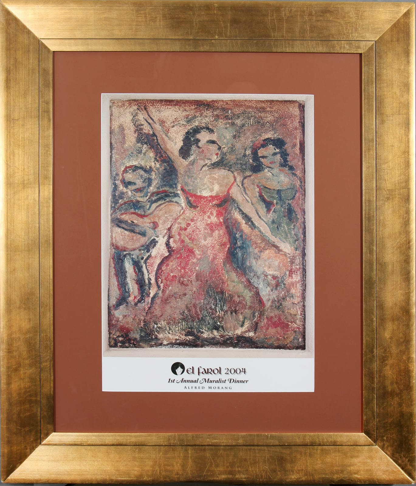 Alfred Morang, El Farol Poster (1st Annual Muralist Dinner), n.d.