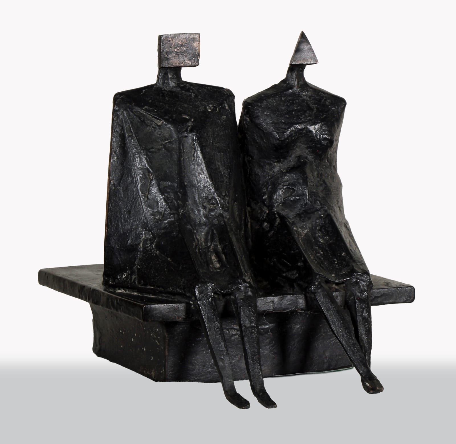 Lynn Chadwick, Untitled (Sitting Couple), 1986/88
