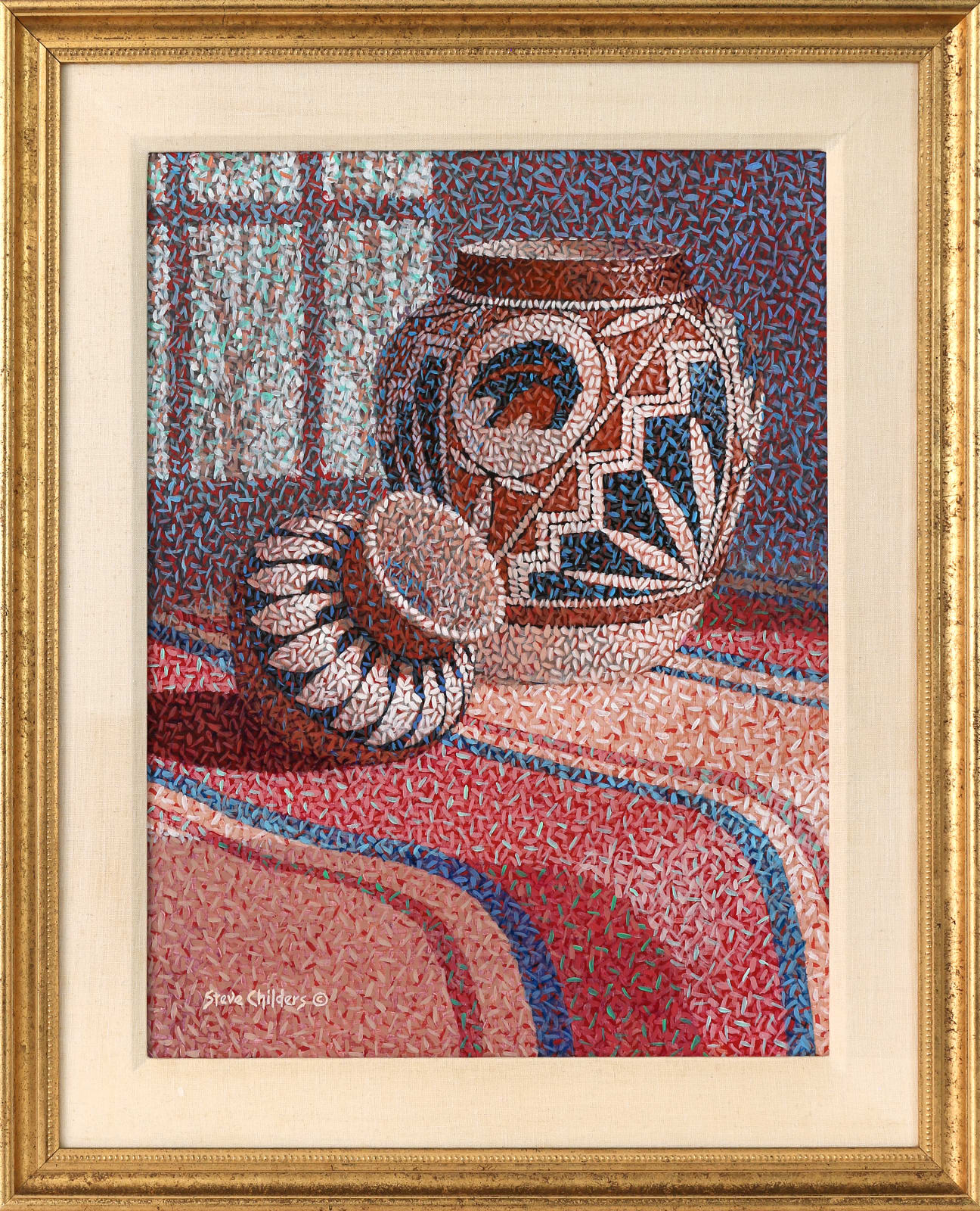 Steve Childers, Untitled (2 Native Am. Pots), n.d.