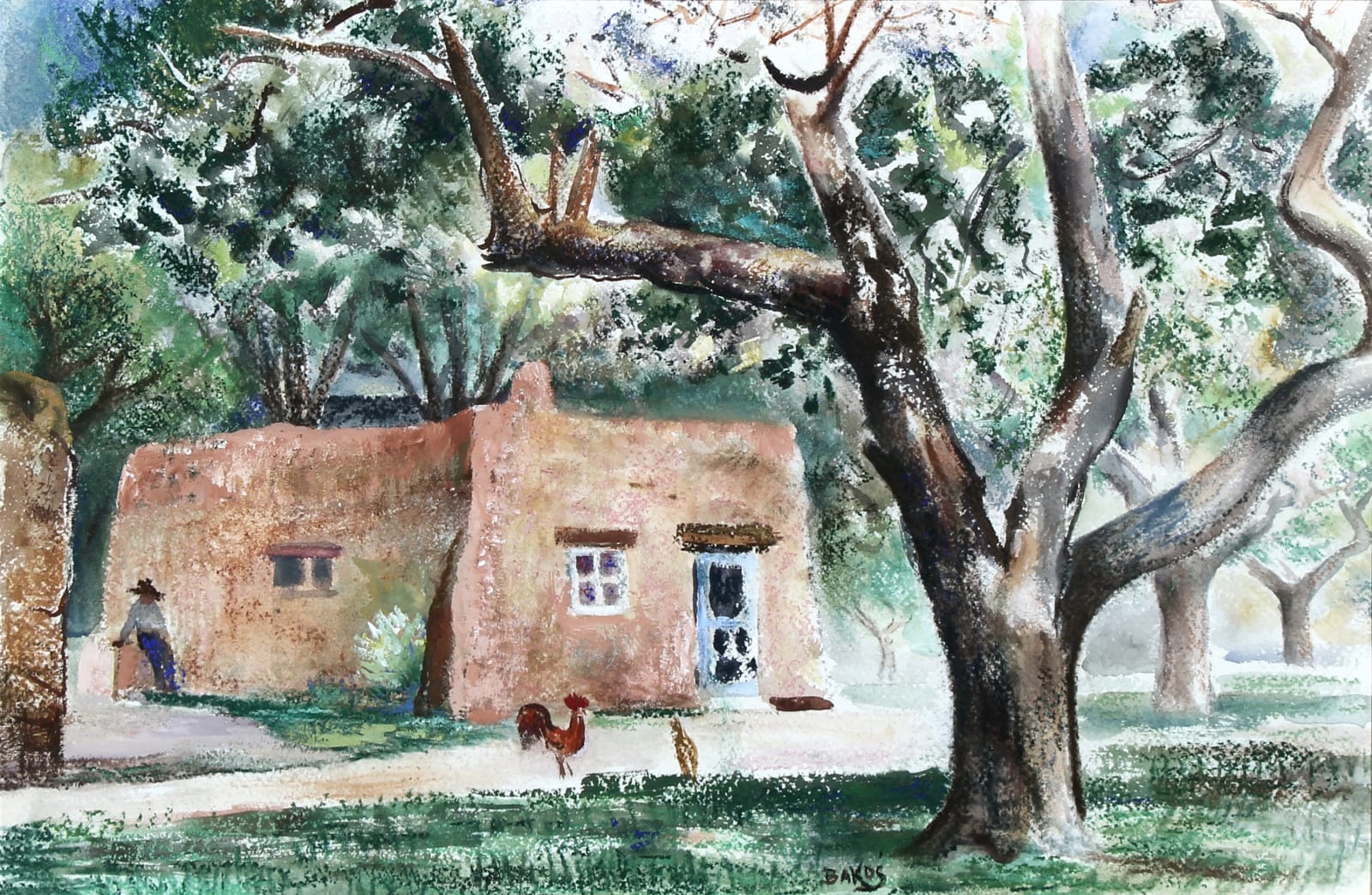 Jozef Bakos, Untitled (Adobe Home), n.d.