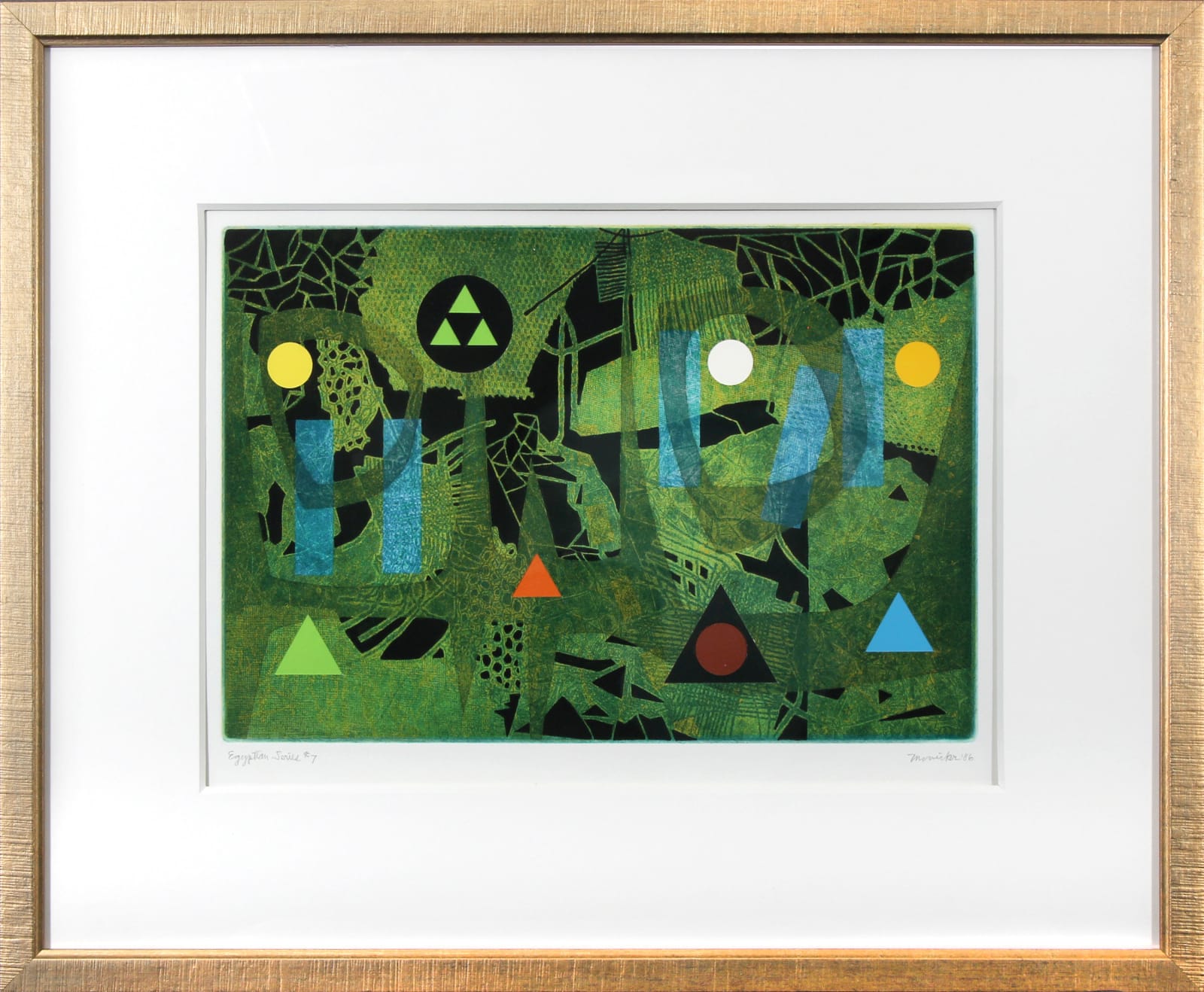 J. Jay McVicker, Egyptian Series #7, 1986