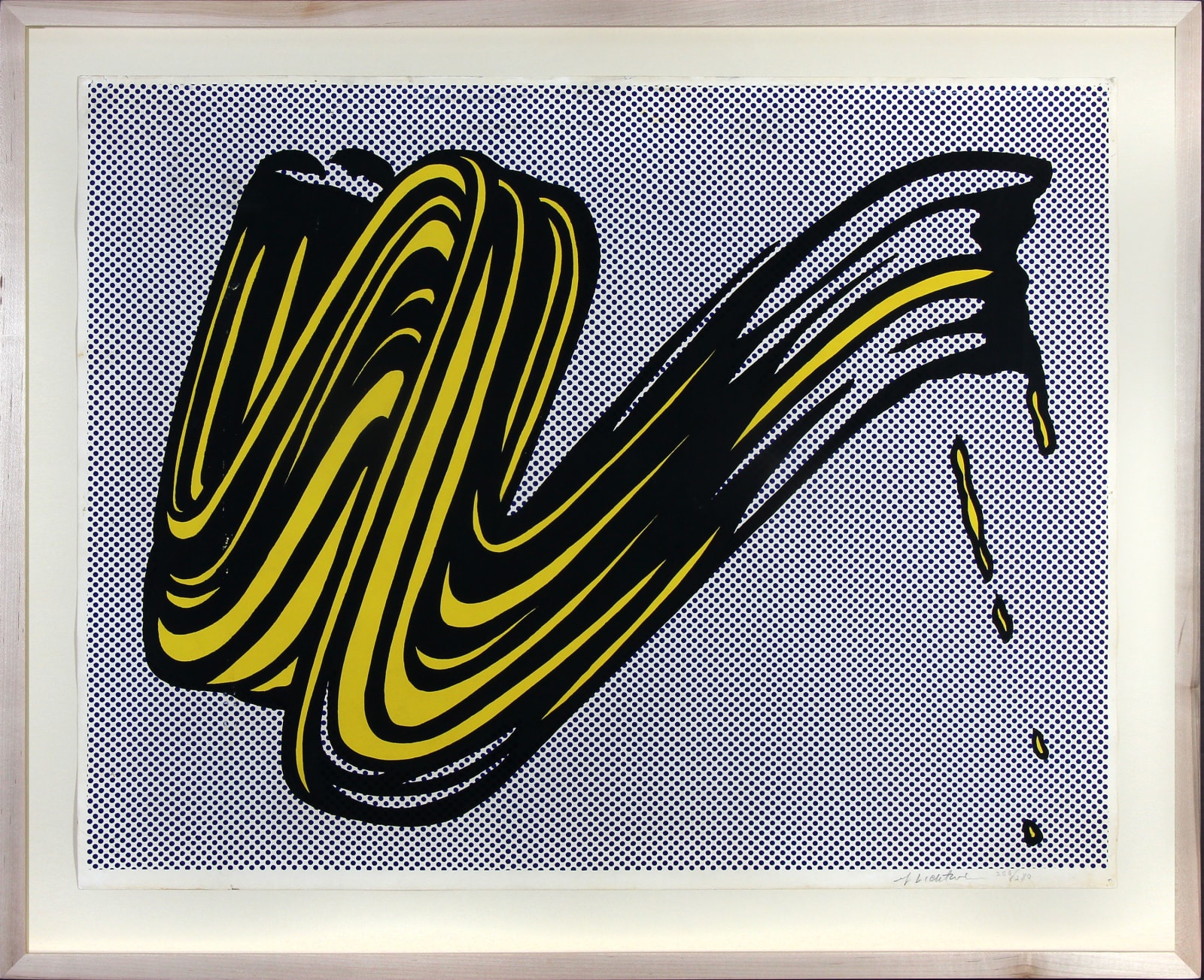 Roy Lichtenstein, Brushstroke, 1965