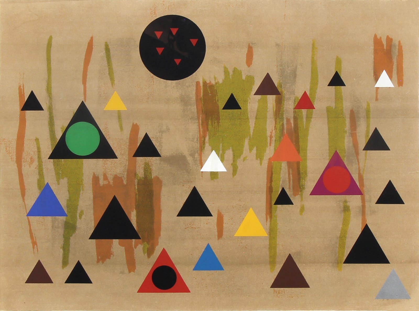 J. Jay McVicker, Black Sun over Pharoahs Garden II, 1978