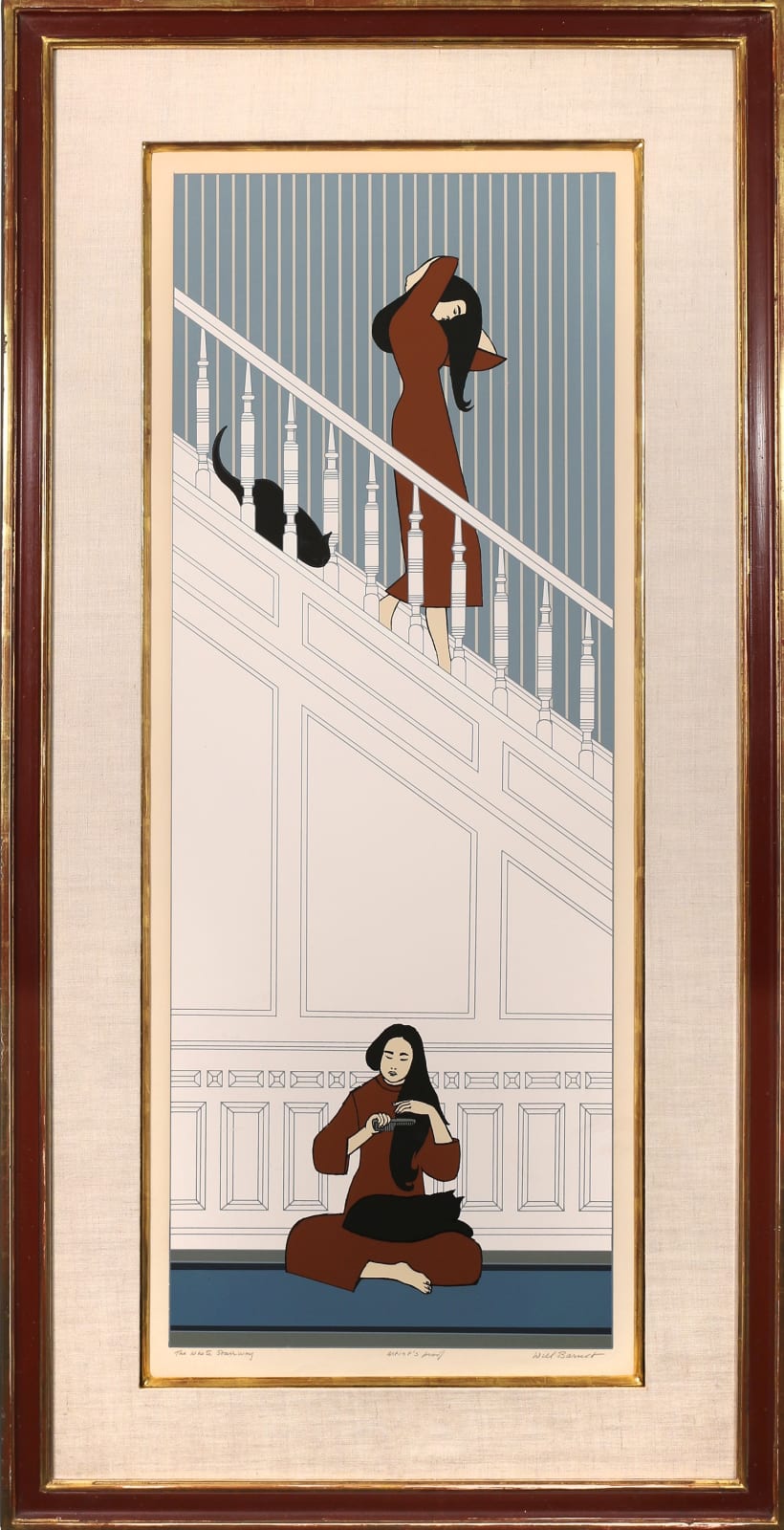 Will Barnett, The White Stairway, 1974
