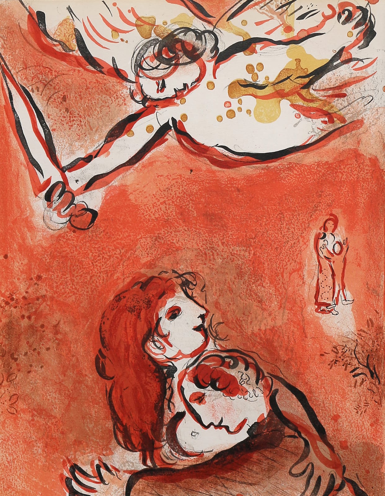 Marc Chagall, La Vierge d’Israël (The Virgin of Israel), 1960