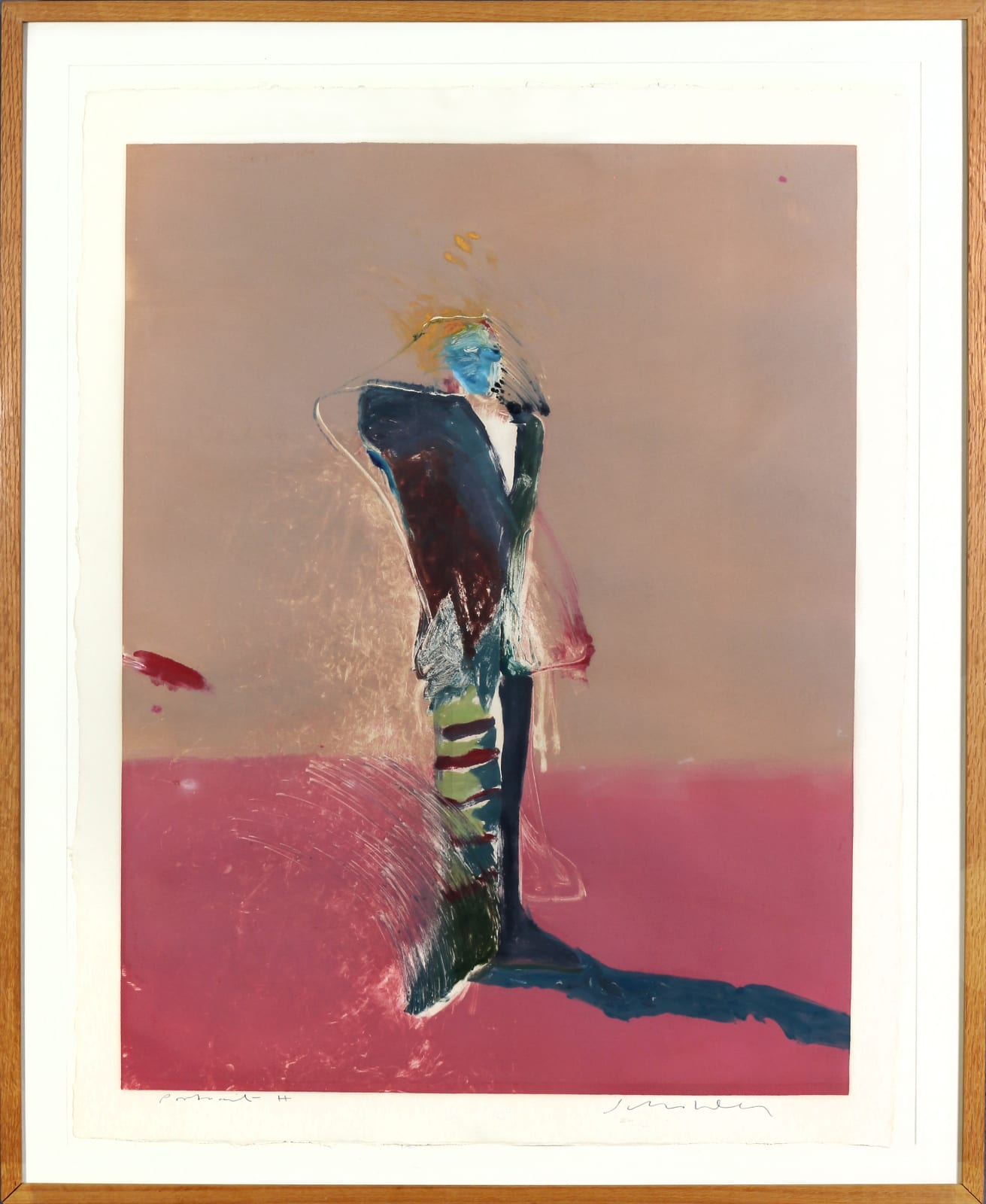 Fritz Scholder, Portrait H, n.d.
