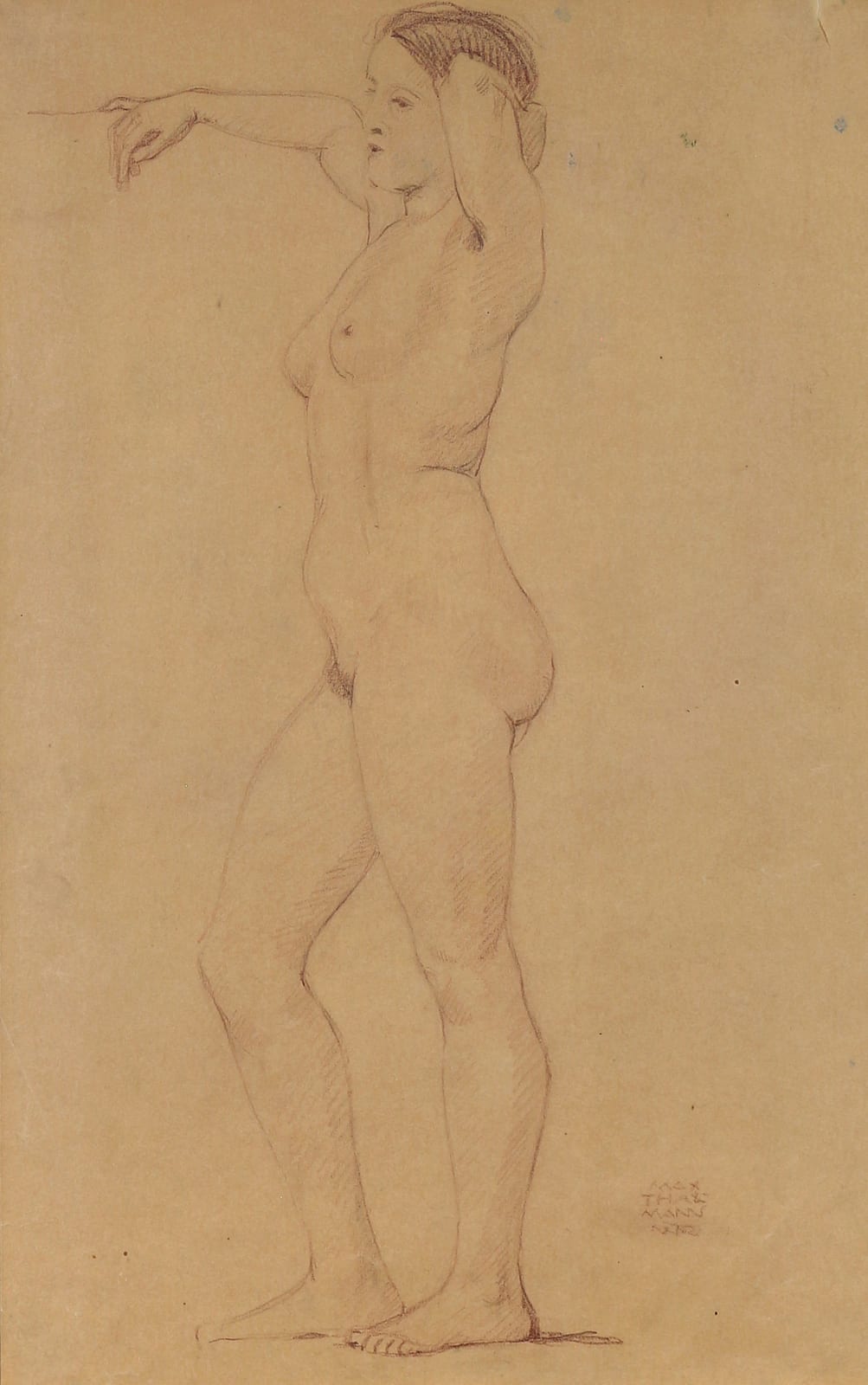 Max Thalmann, Untitled (Nude), n.d.