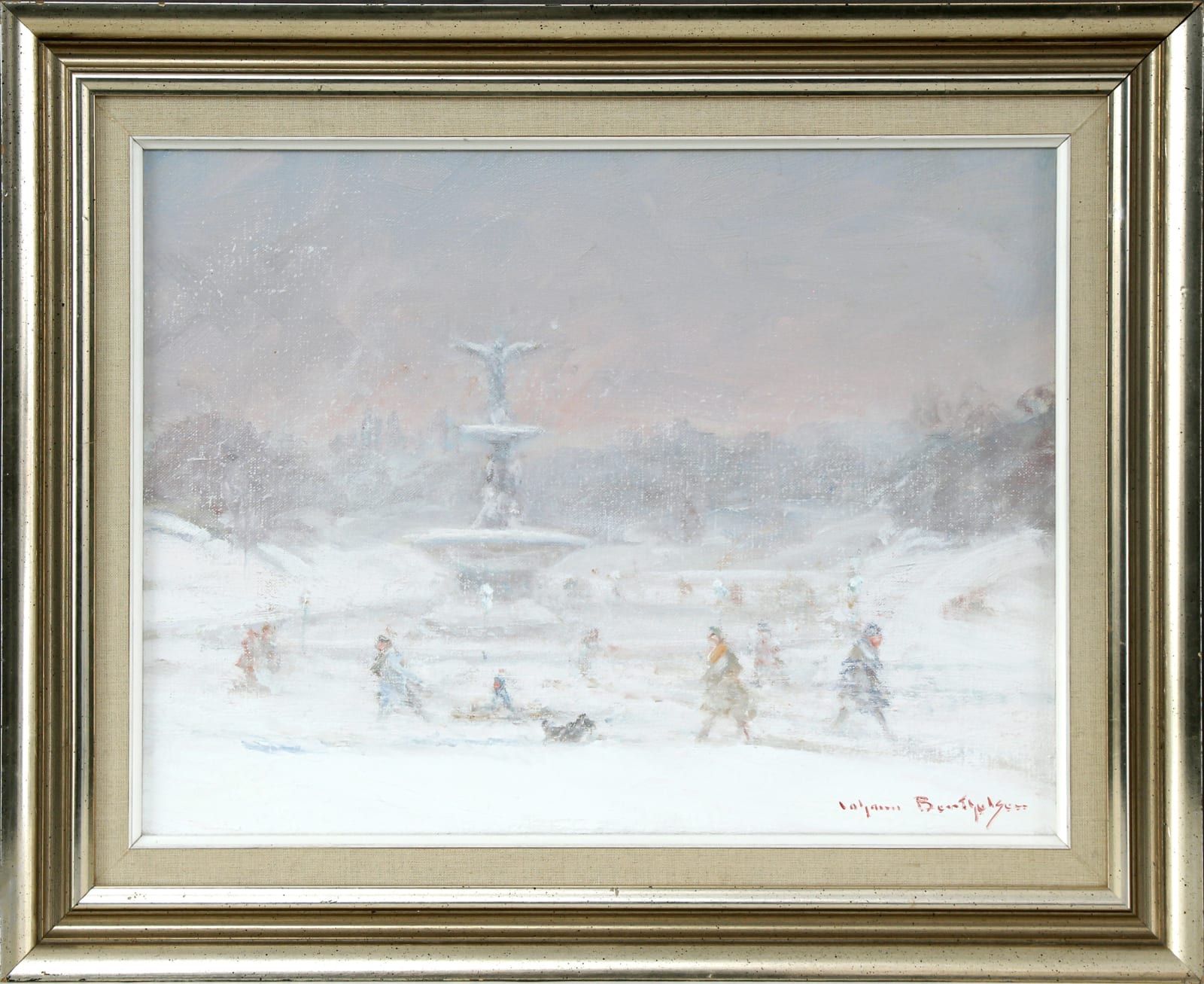 Johann Berthelson, Bethesda Fountain, Central Park, n.d.