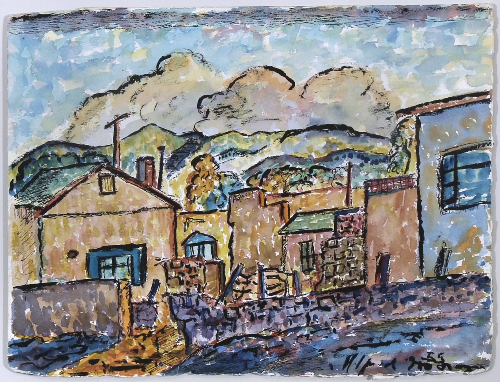 Alfred Morang, Untitled (New Mexico Street), 1955