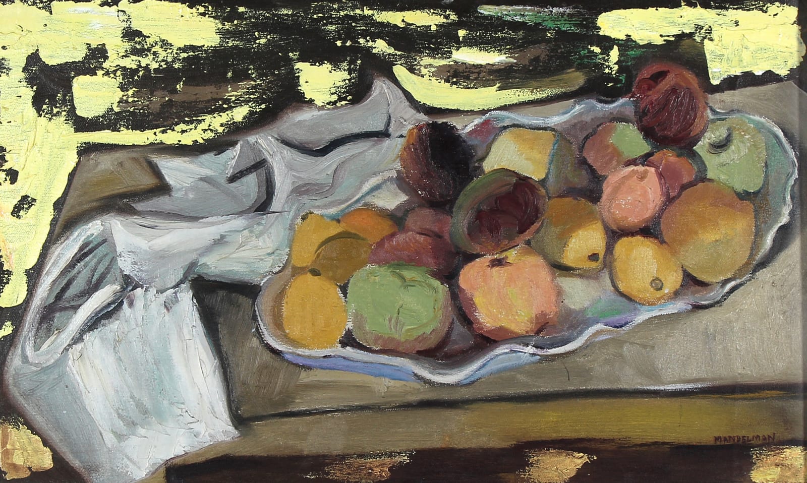 Beatrice Mandelman, Untitled (Still Life with Fruit), n.d.