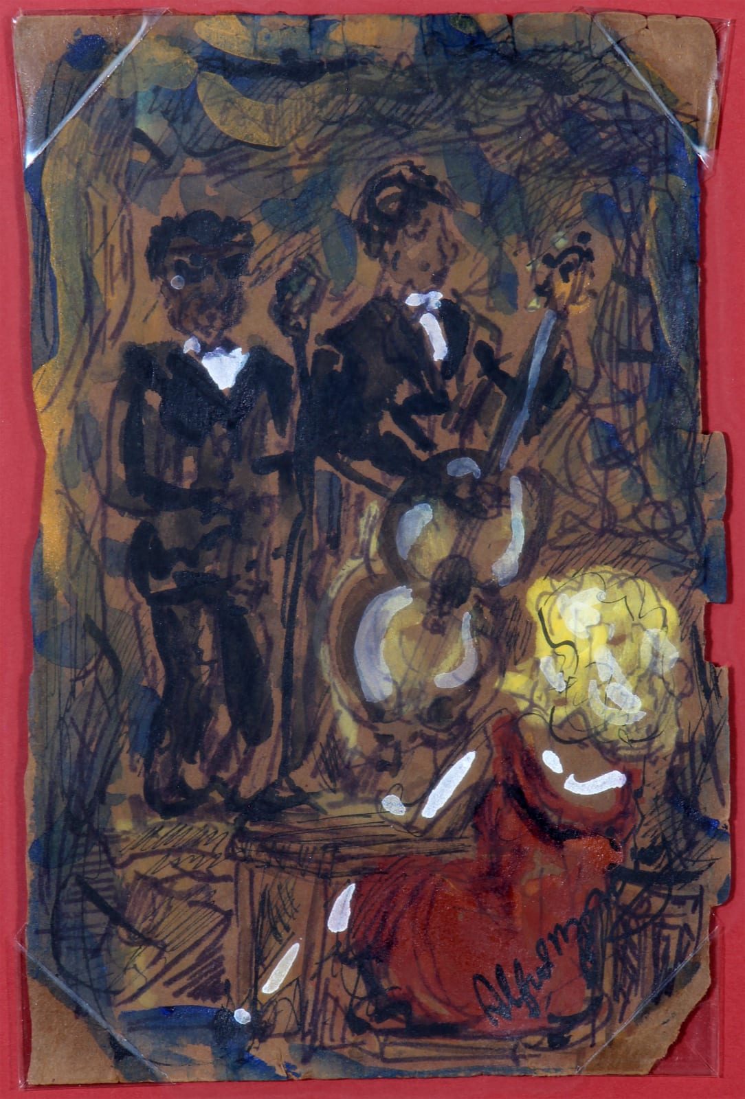 Alfred Morang, Untitled (Musicians), n.d.