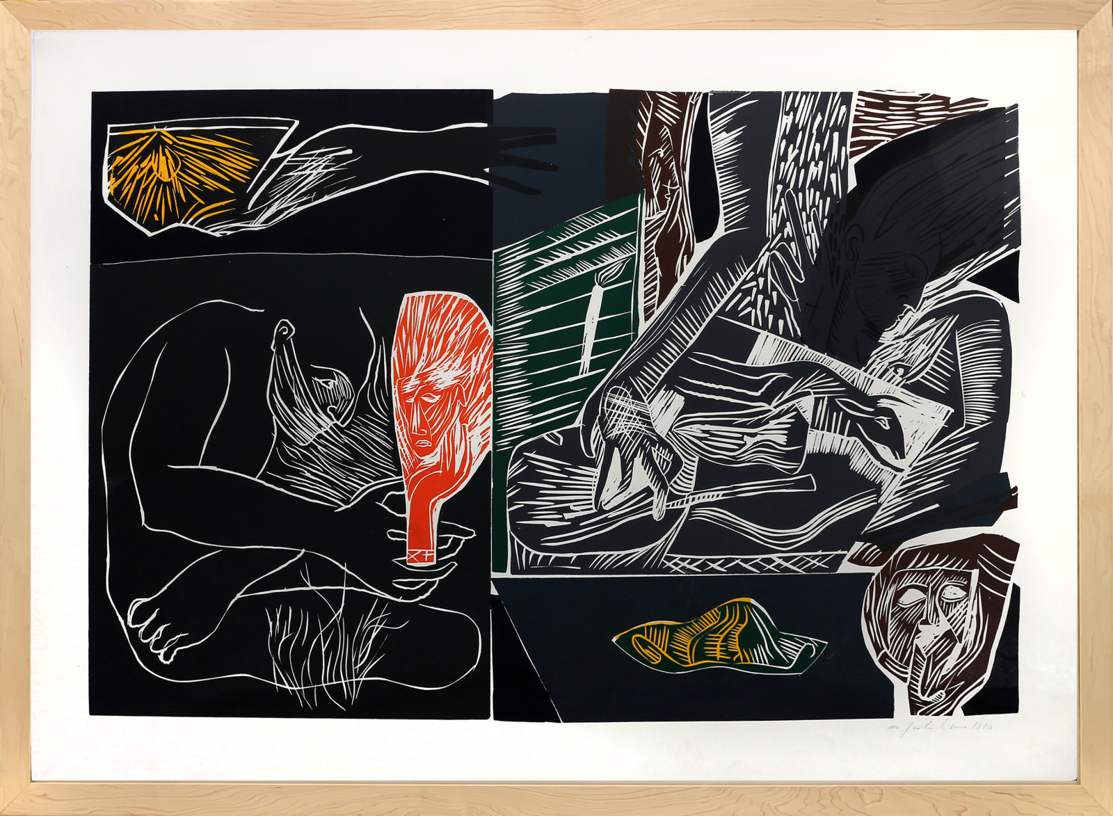 Mimmo Paladino, Dedalus, 1984