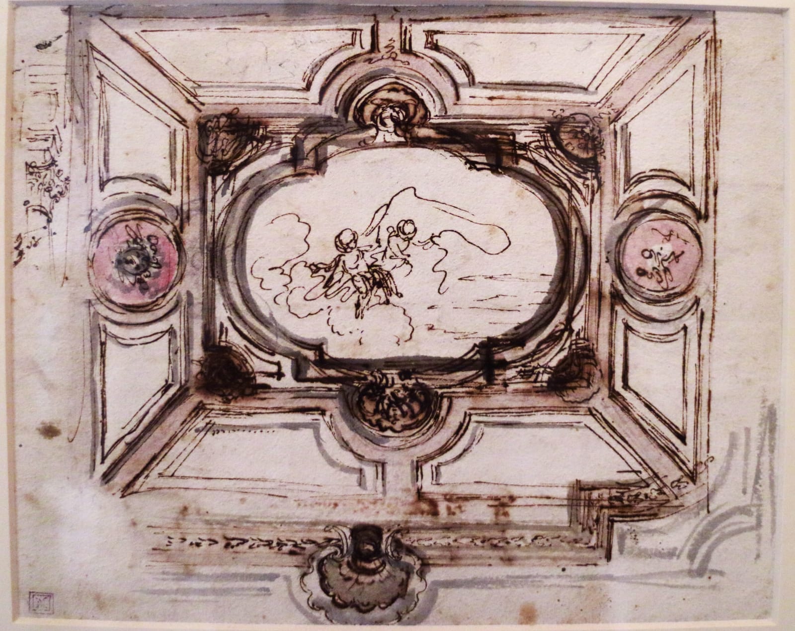 Luigi Vanvitelli, Progetto per un soffitto