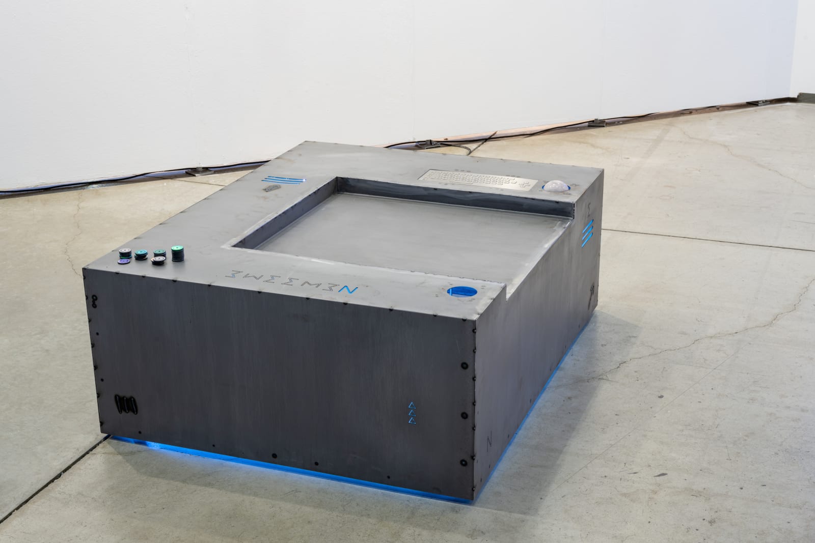 Niko Abramidis &NE, Cryptic Machinist Operating Chair, 2021