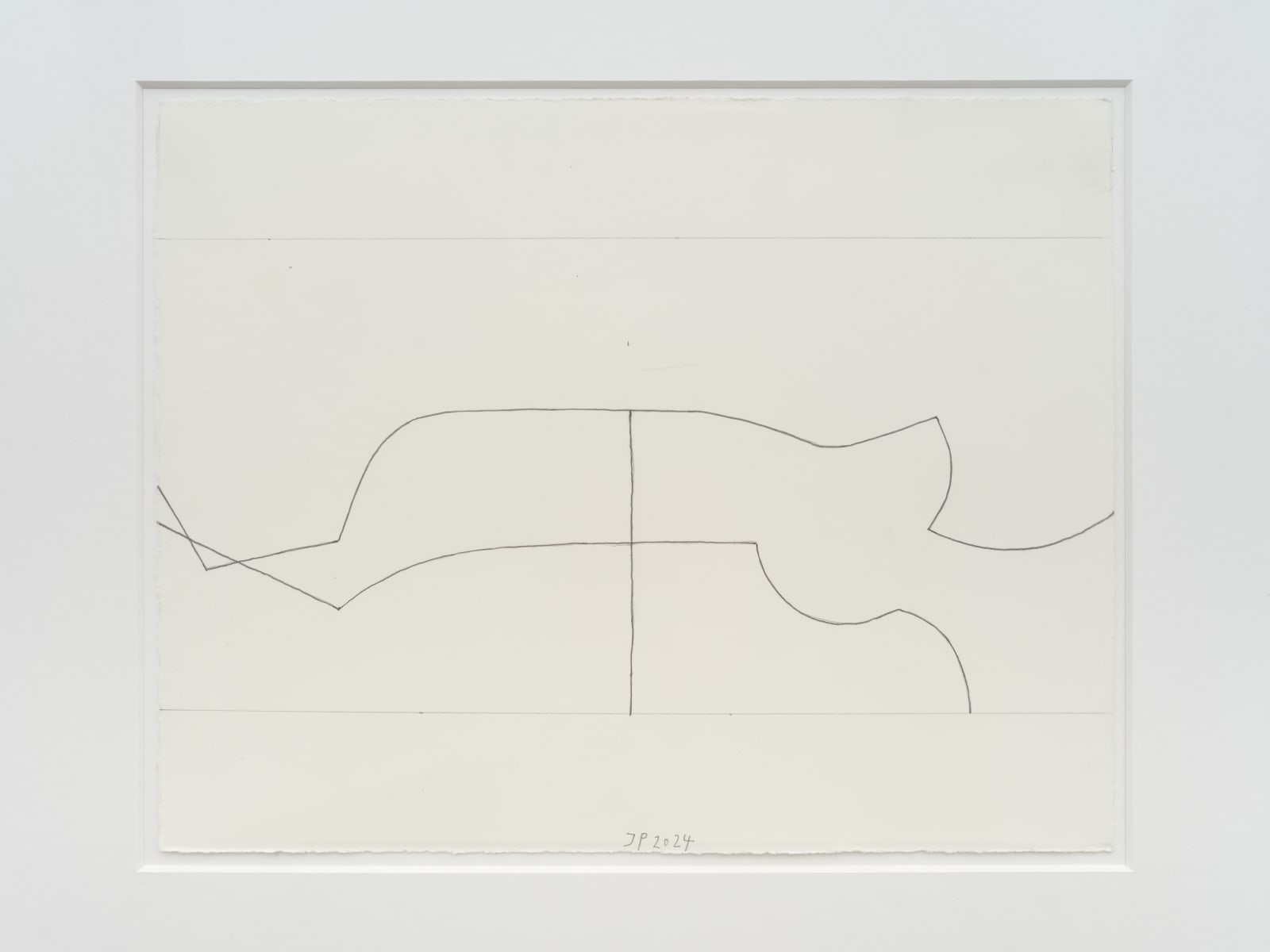 Jürgen Partenheimer, Spectral Void Reframed III (Houston), 2024