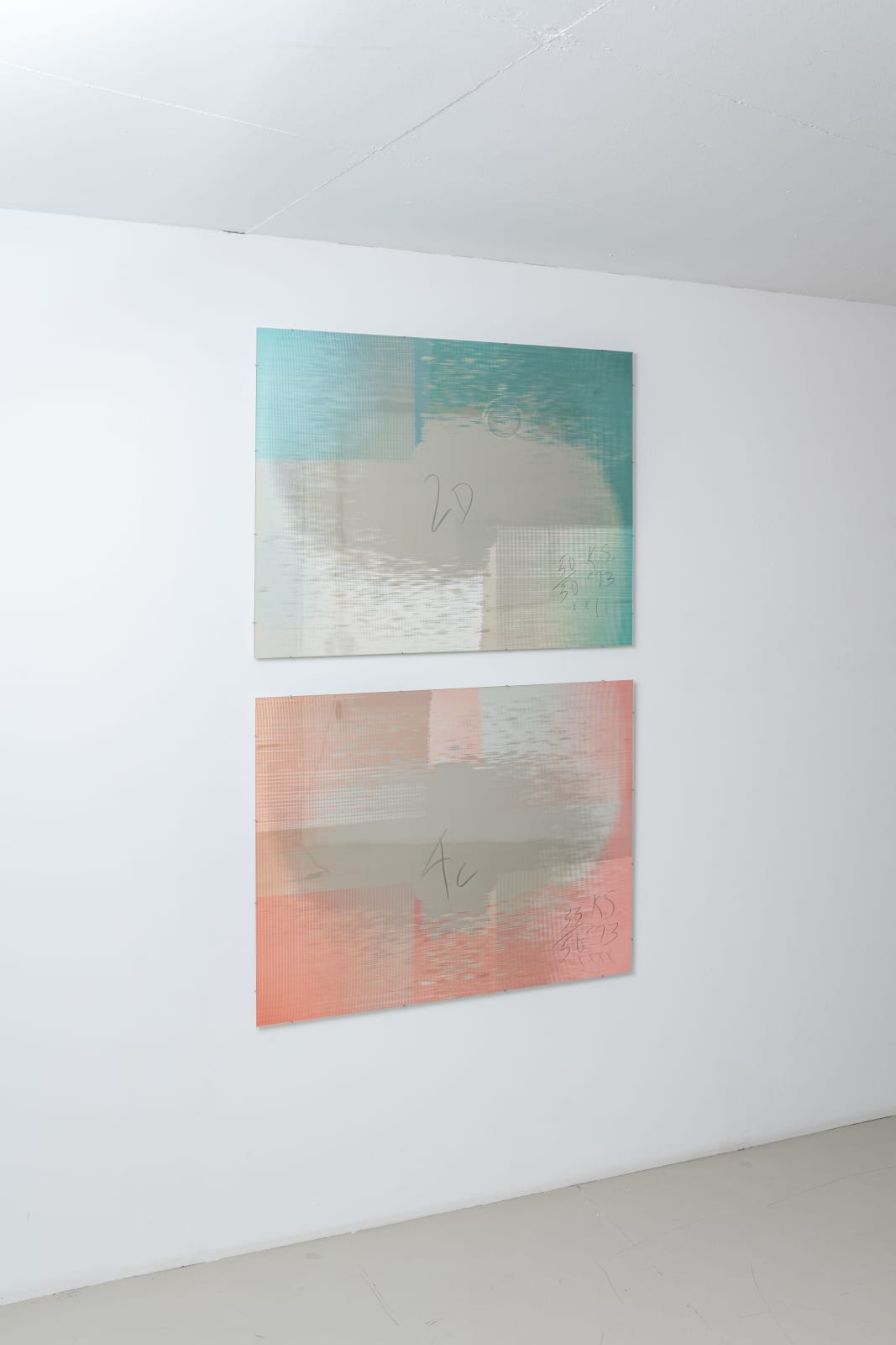 Keith Sonnier, Video Still Screen IV, 1973