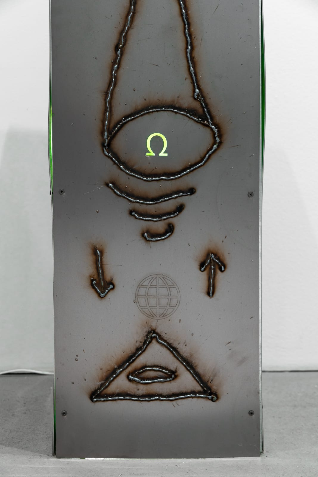 Niko Abramidis &NE, Plinth DYOR U, 2023