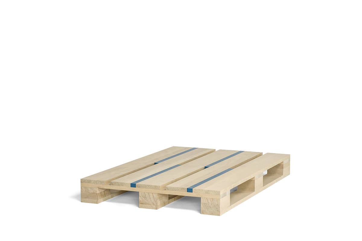 Sébastien de Ganay, Aluminium Sculpture on Pallet 1, 2017