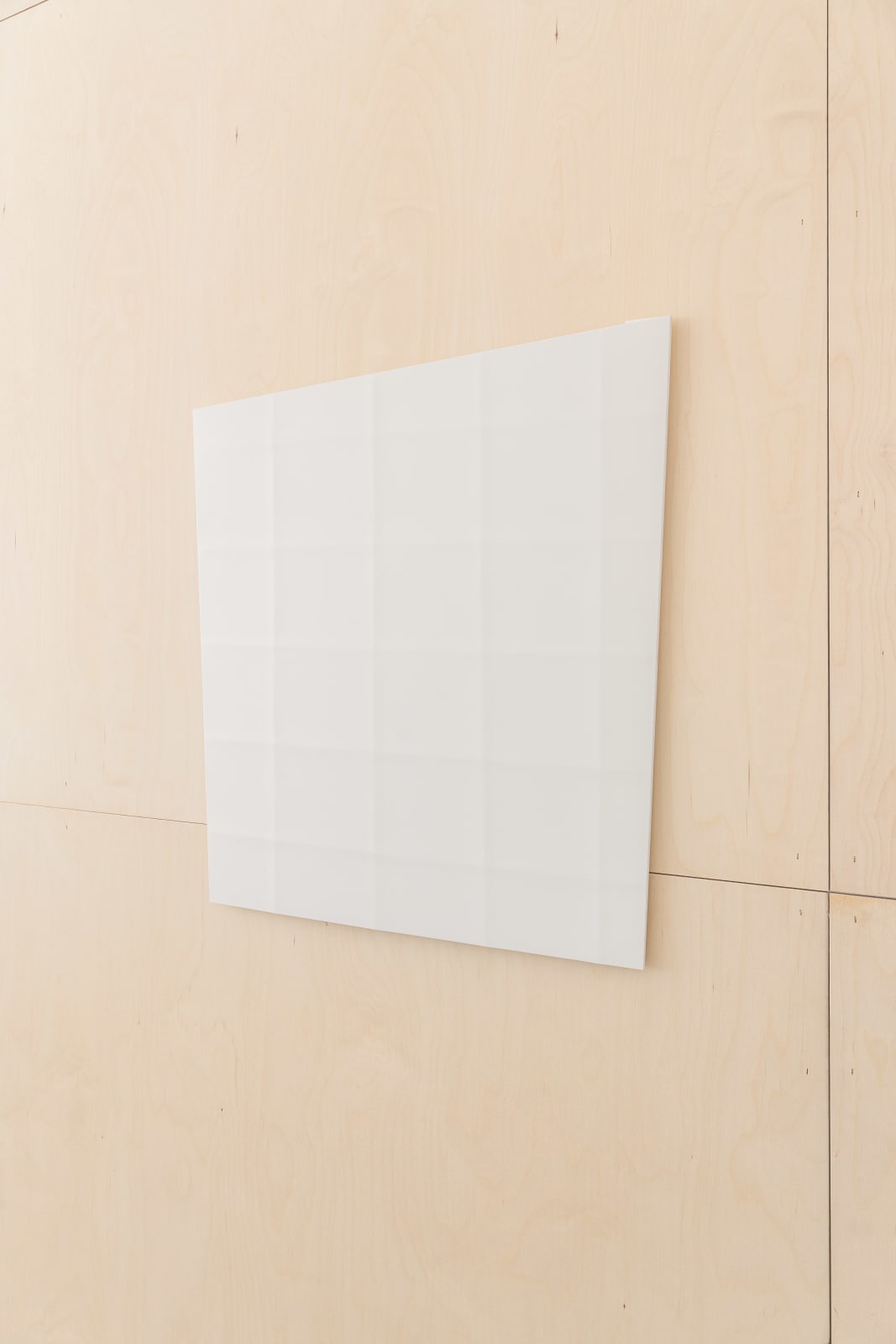 Sébastien de Ganay, White Folded Flat "Grid" 03, 2021