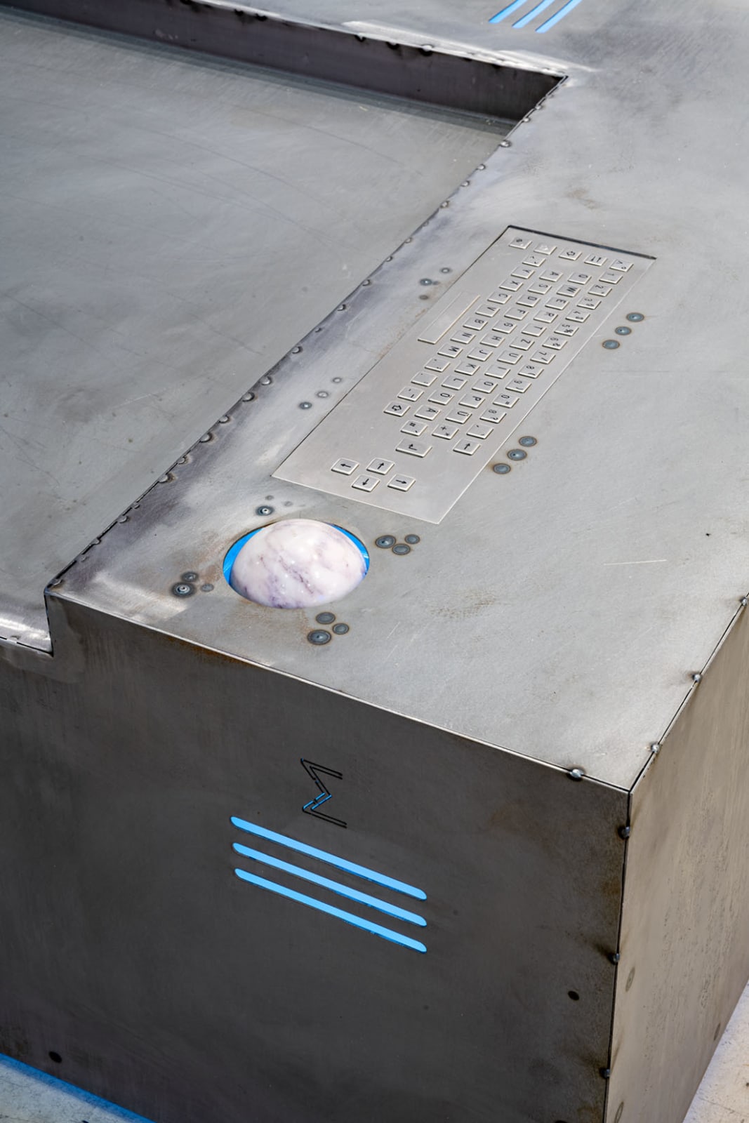 Niko Abramidis &NE, Cryptic Machinist Operating Chair, 2021