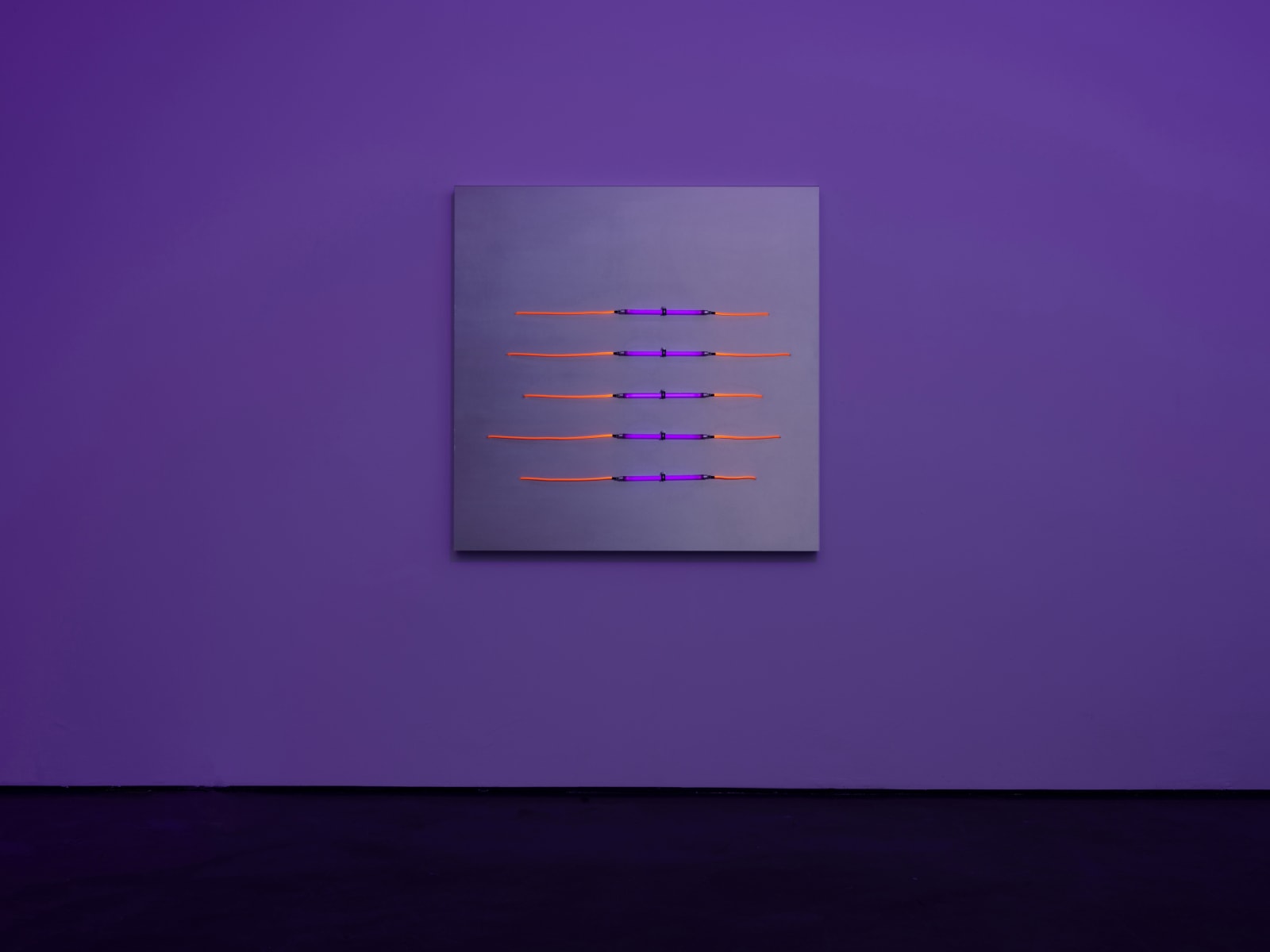 Brigitte Kowanz, High Five, 2021