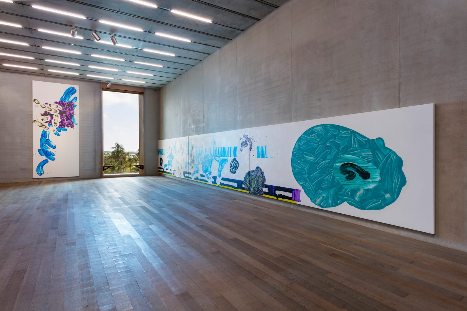 David Reed, #661 (Vice and Reflection), 2003-2013/ 2016