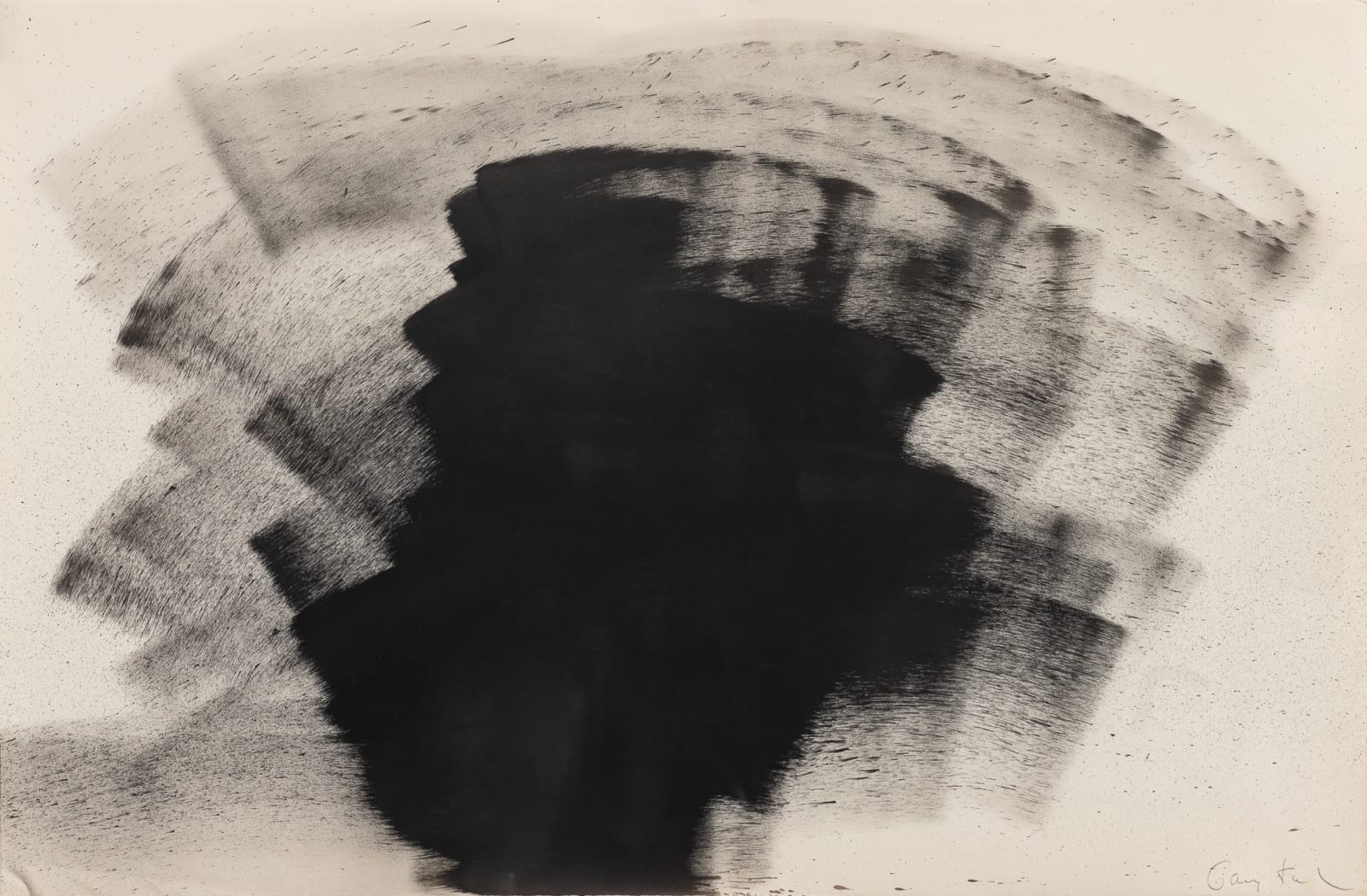Gary Kuehn, Drill Drawing, ca. 1972
