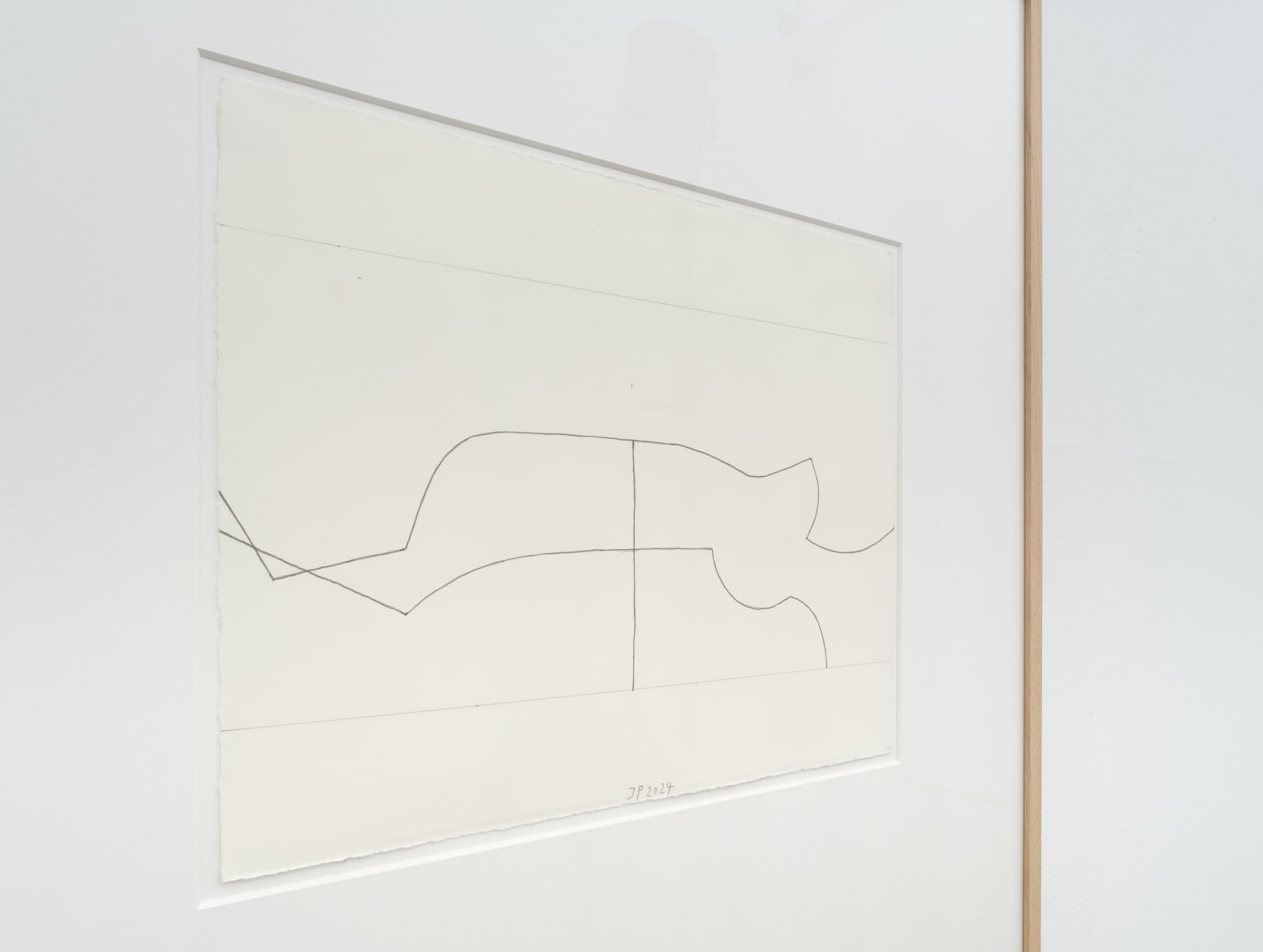 Jürgen Partenheimer, Spectral Void Reframed III (Houston), 2024