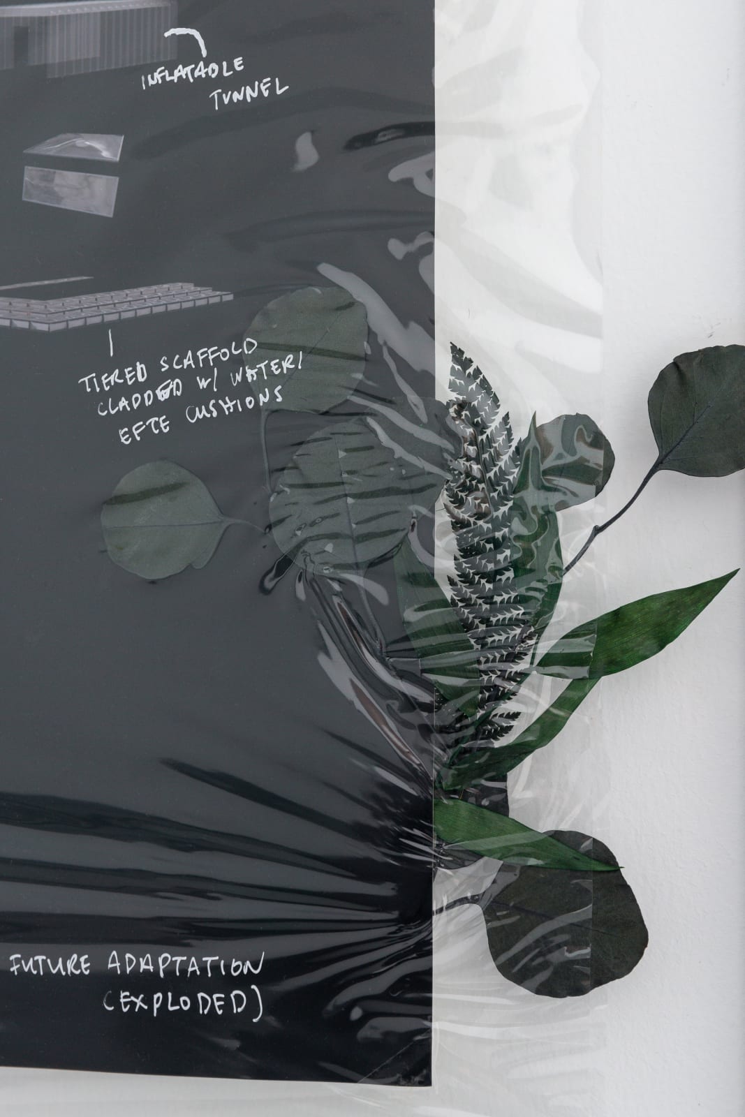 Cécile B. Evans, Nomadic Structure for a Future Adaptation (Exploded [Giselle's House]), 2021