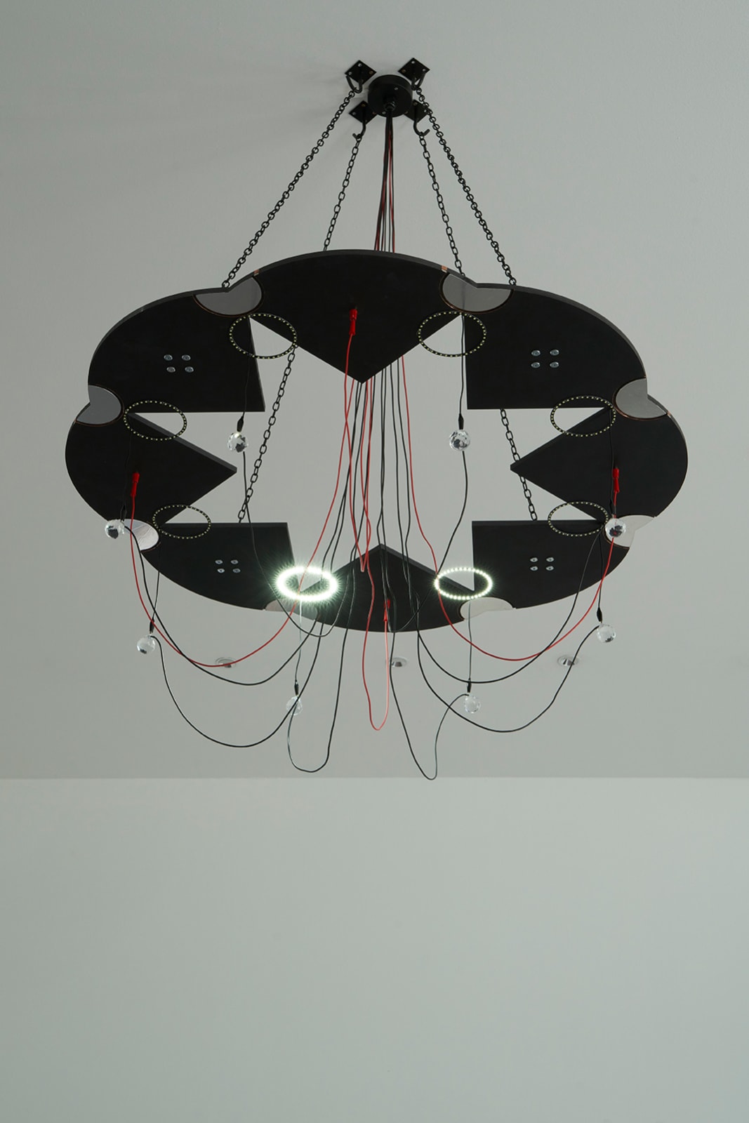 Haroon Mirza & Jack Jelfs, The Wave Epoch (Shamanic DMT Ritual @CERN causes Demonic Portal to open creating novel coronavirus UFO), 2022